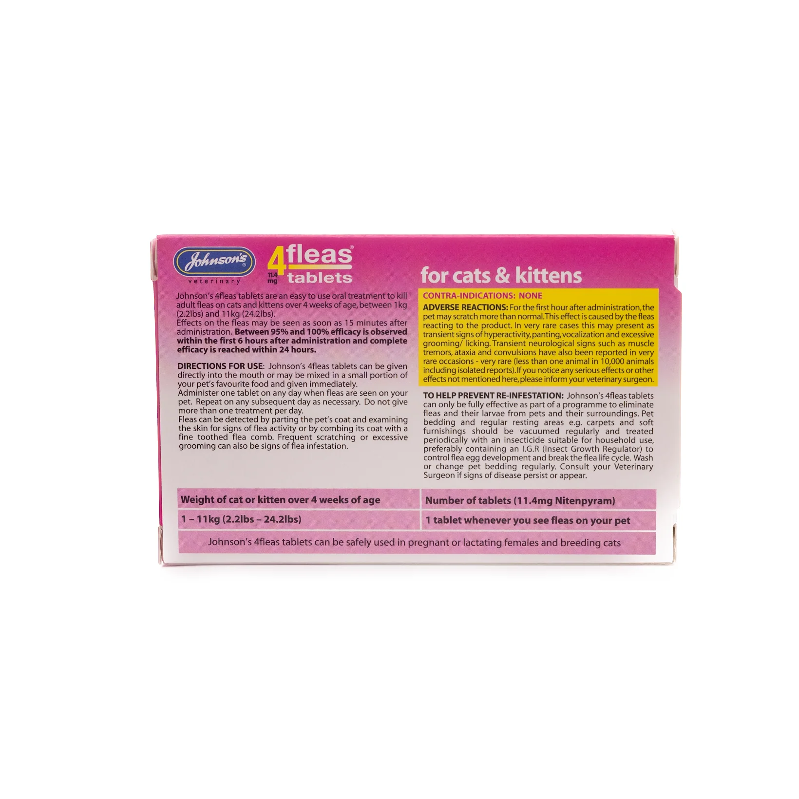 4fleas Cats And Kittens 3 Treatment Pack - Image 2