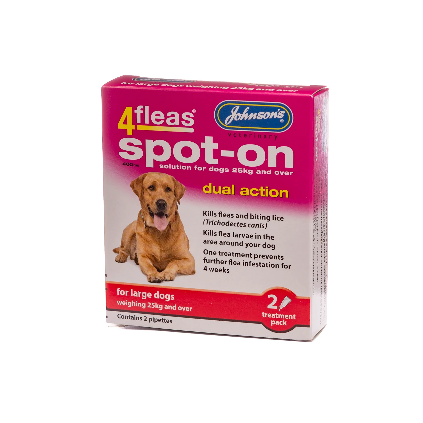 4fleas Spot-on Large Dog 2 Vial Pack - Image 4