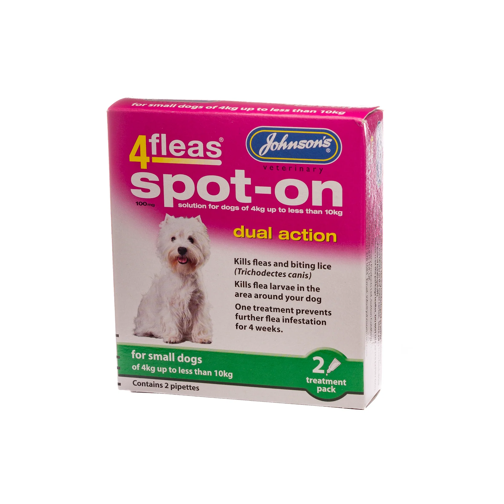 4fleas Spot-on Small Dog 2 Vial Pack - Image 4