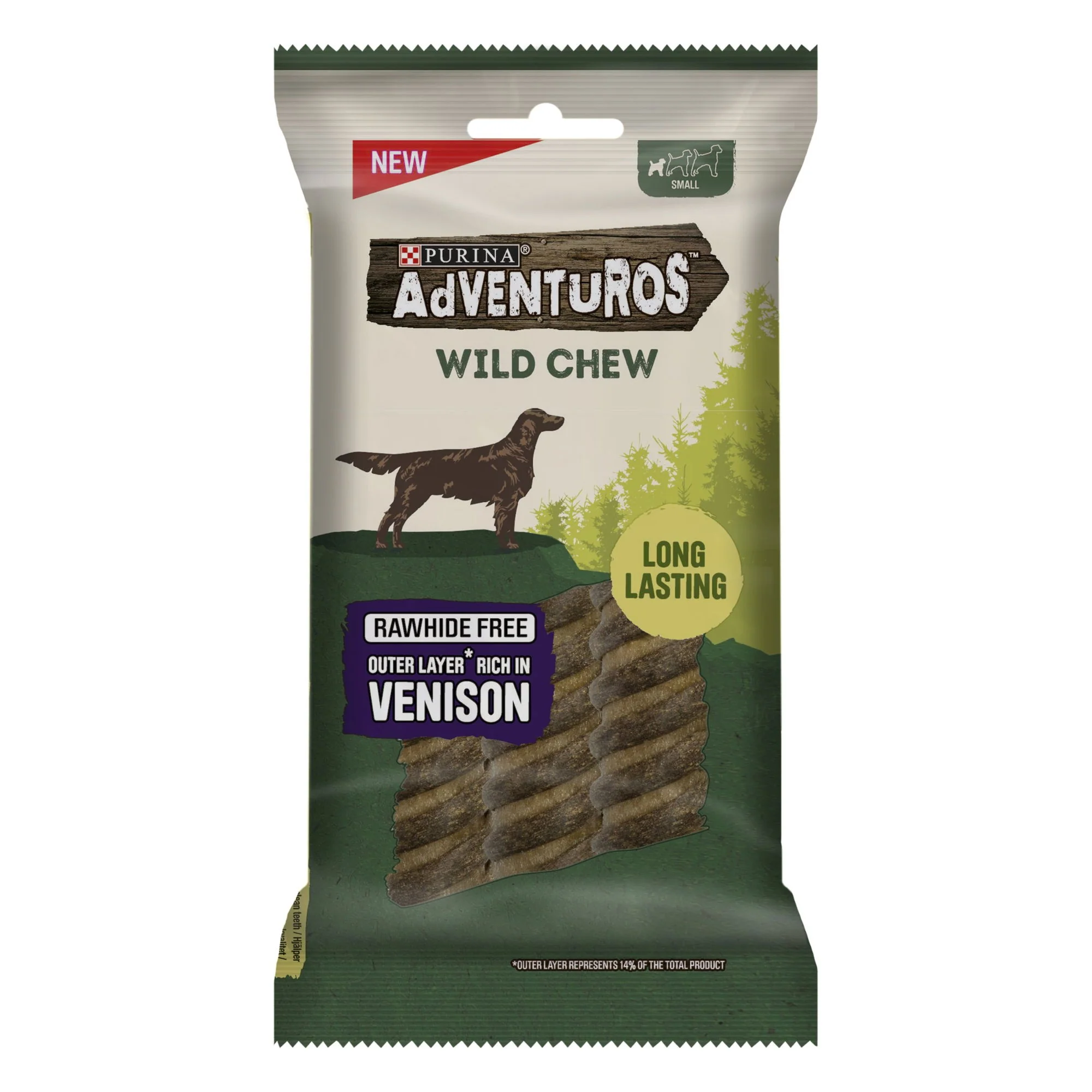 Adventuros Wild Chew Small 150g