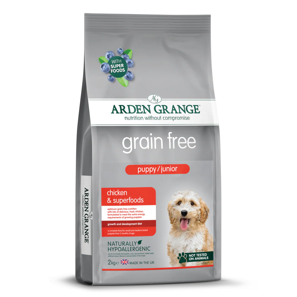 AG Grain Free Puppy/Junior Chicken & Superfoods 2kg