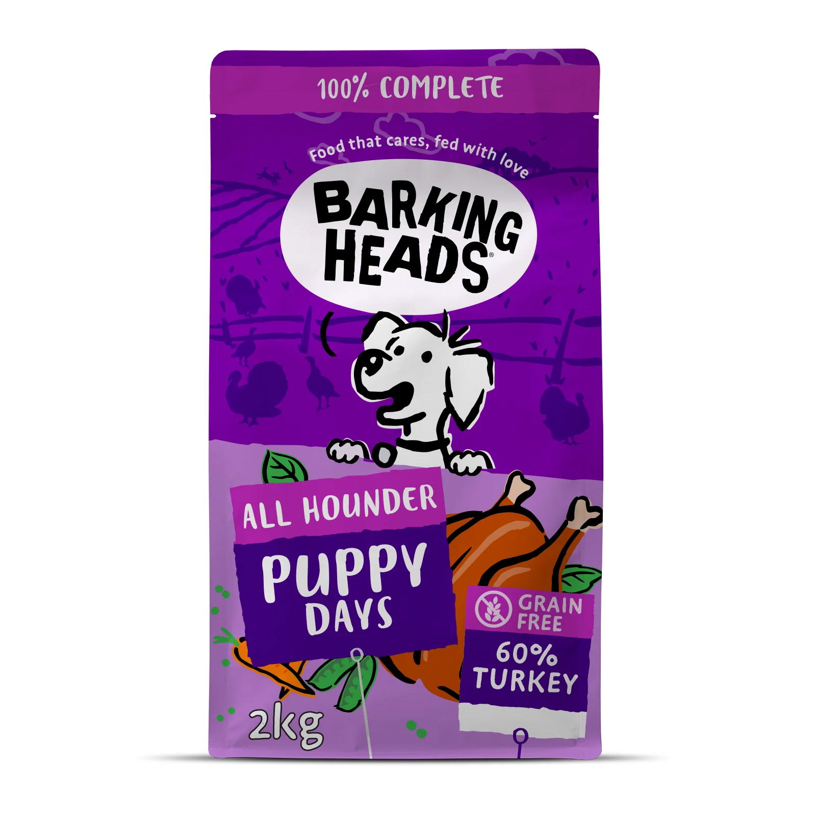 All Hounder Puppy Days Turkey 2kg - Image 3