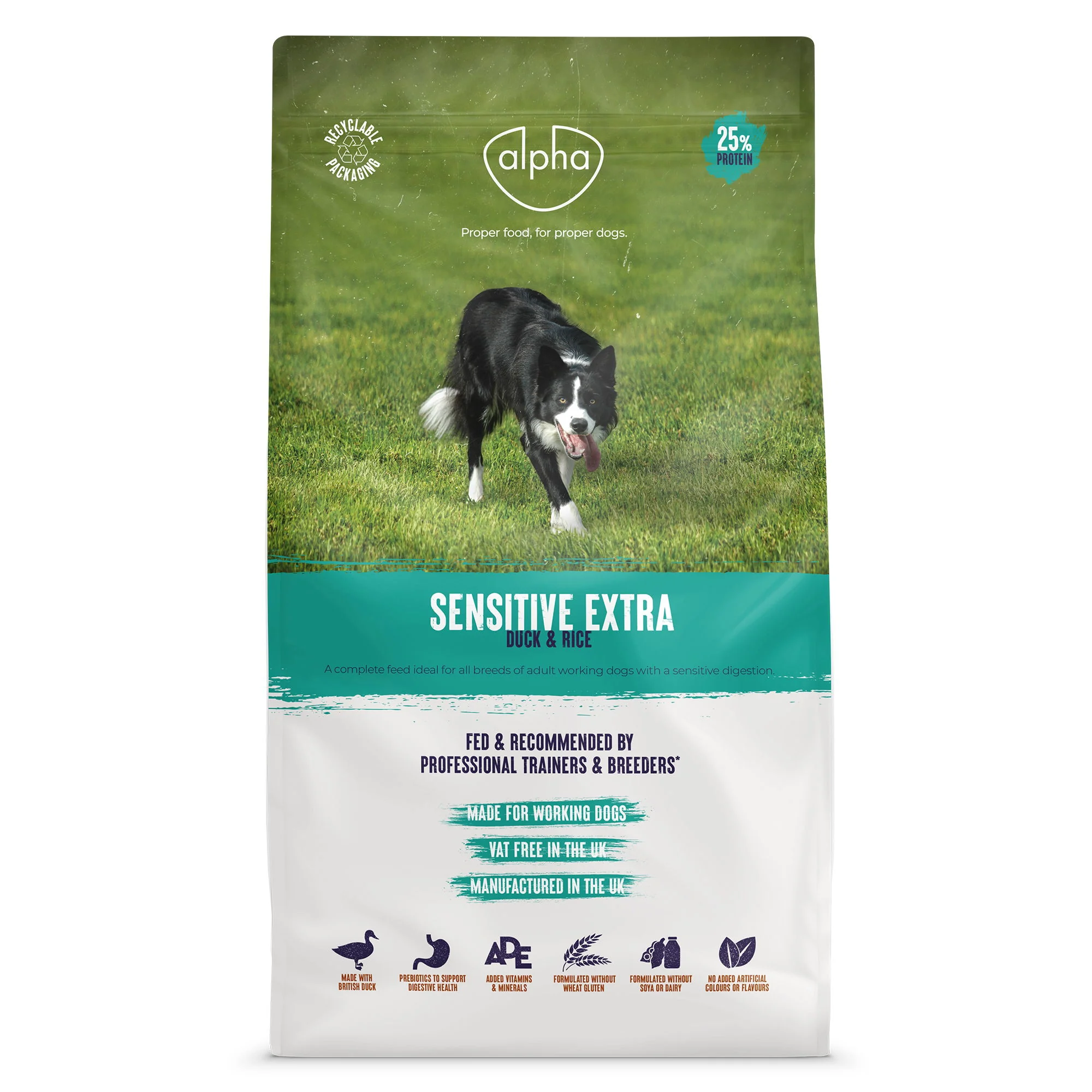 Alpha Sensitive Extra With Duck & Rice 15kg - Image 3
