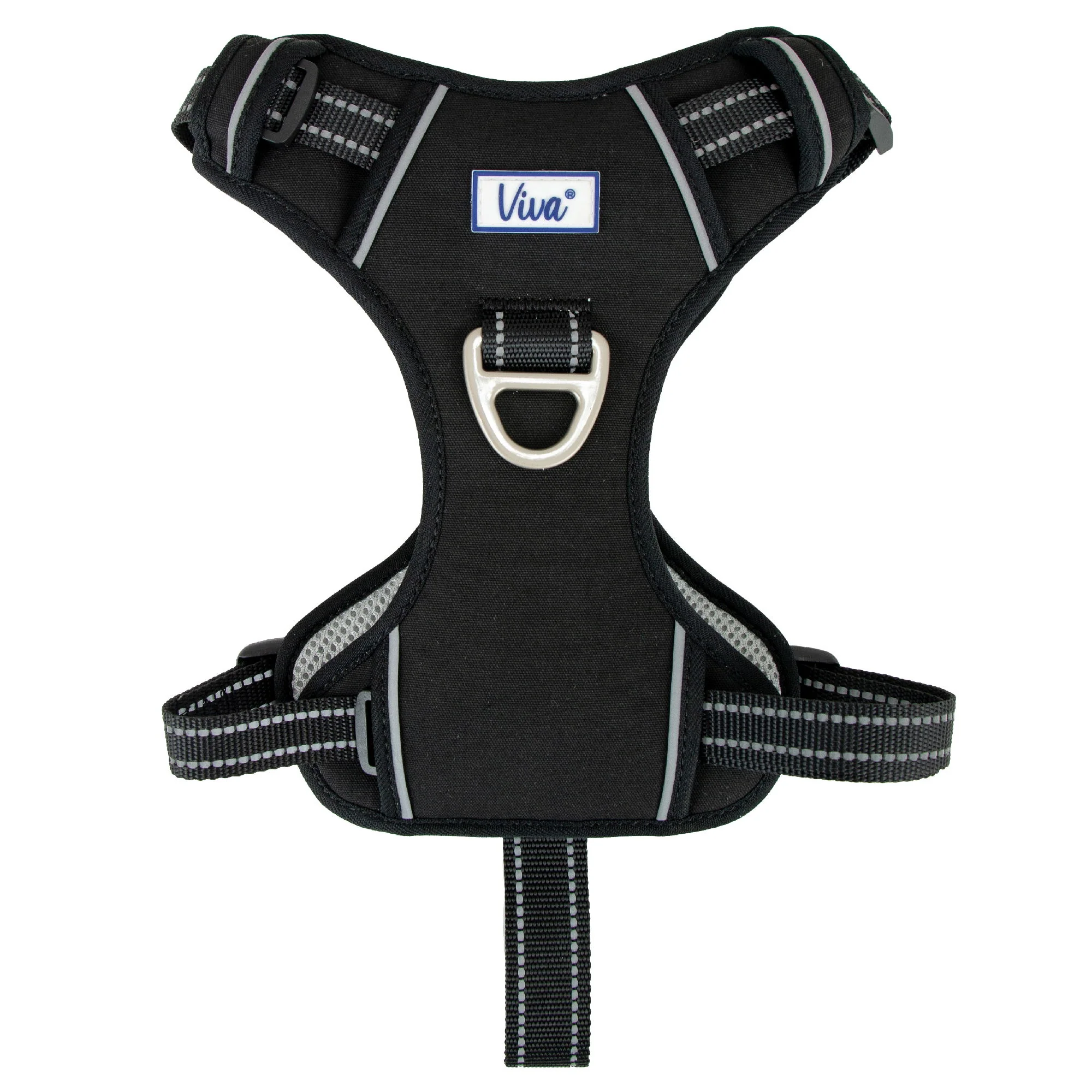 Ancol Viva  Exercise & Travel Harness Black S 35-45cm