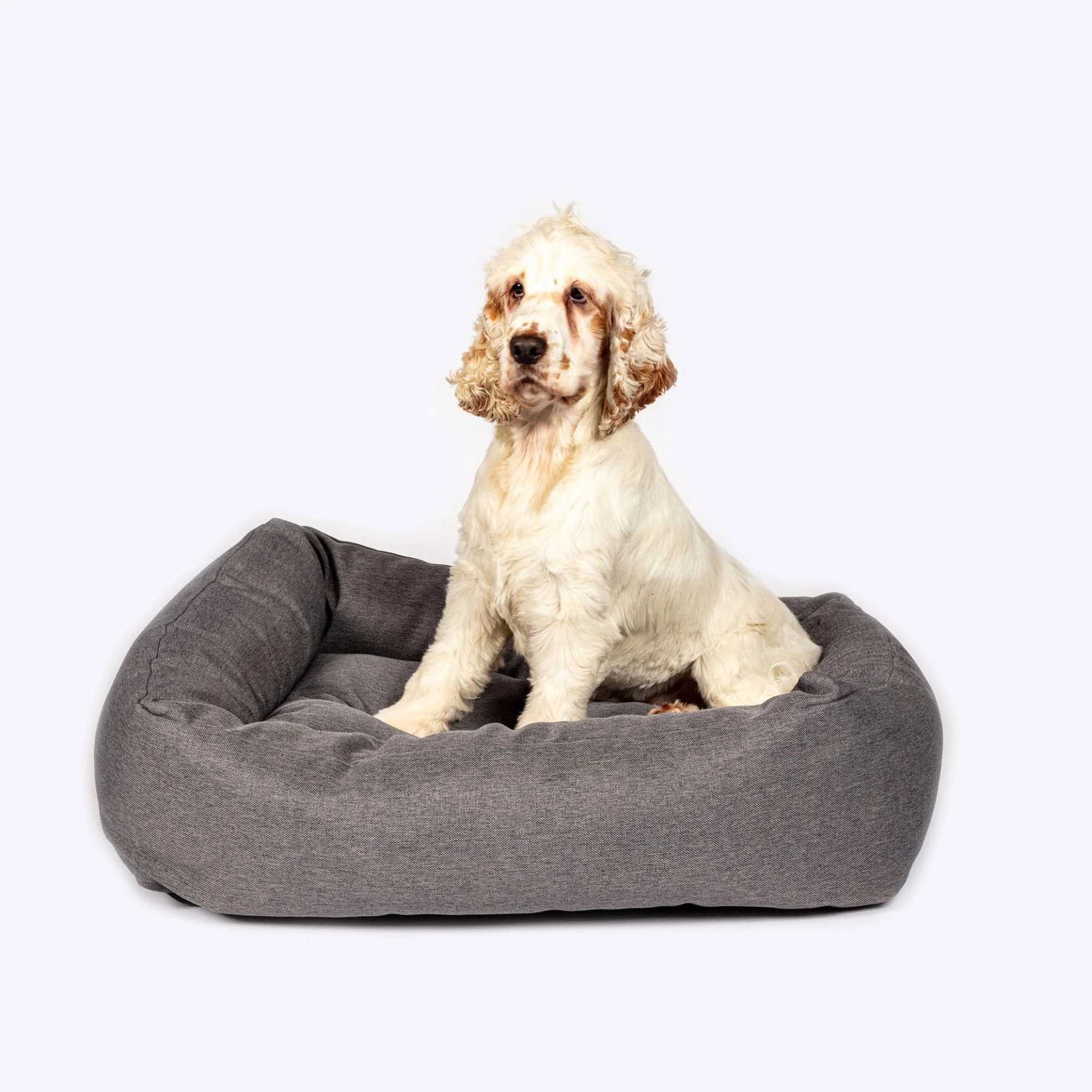 Anti-Bac Grey Snuggle Bed Medium - Image 4