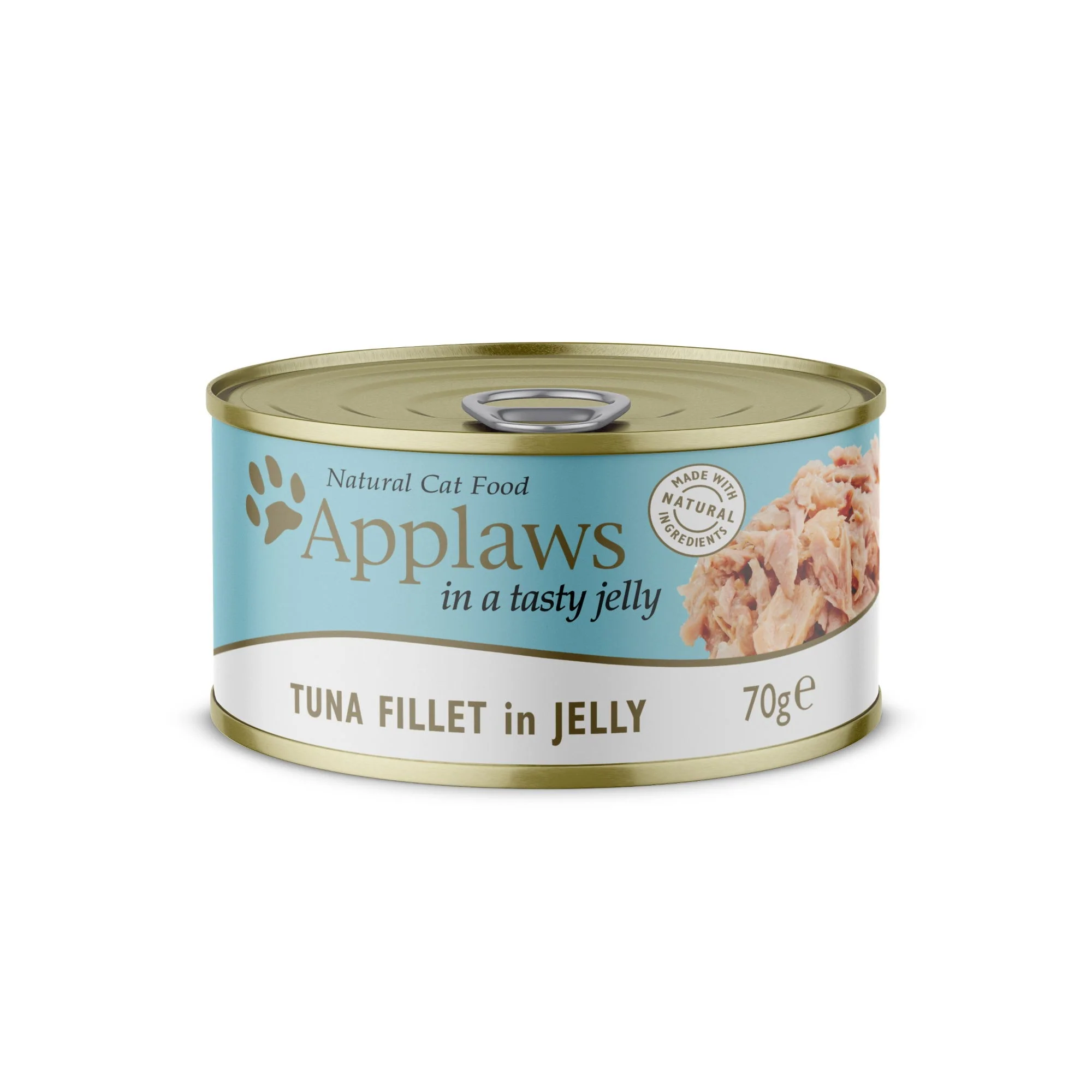 Applaws Adult Wet Cat Food - Tuna Fillet in Jelly 24 x 70g - Image 2
