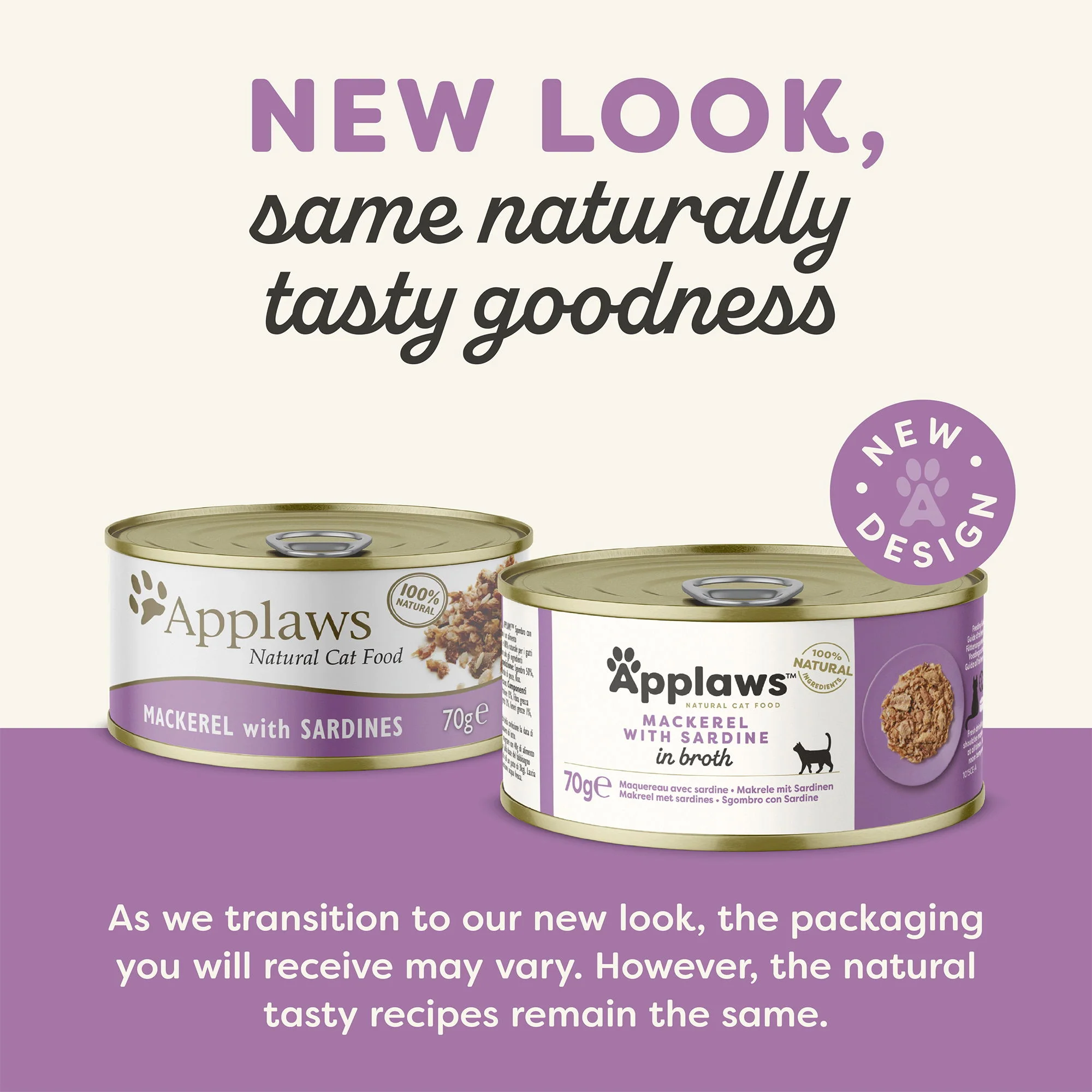 Applaws Cat Can Mackerel With Sardine70g