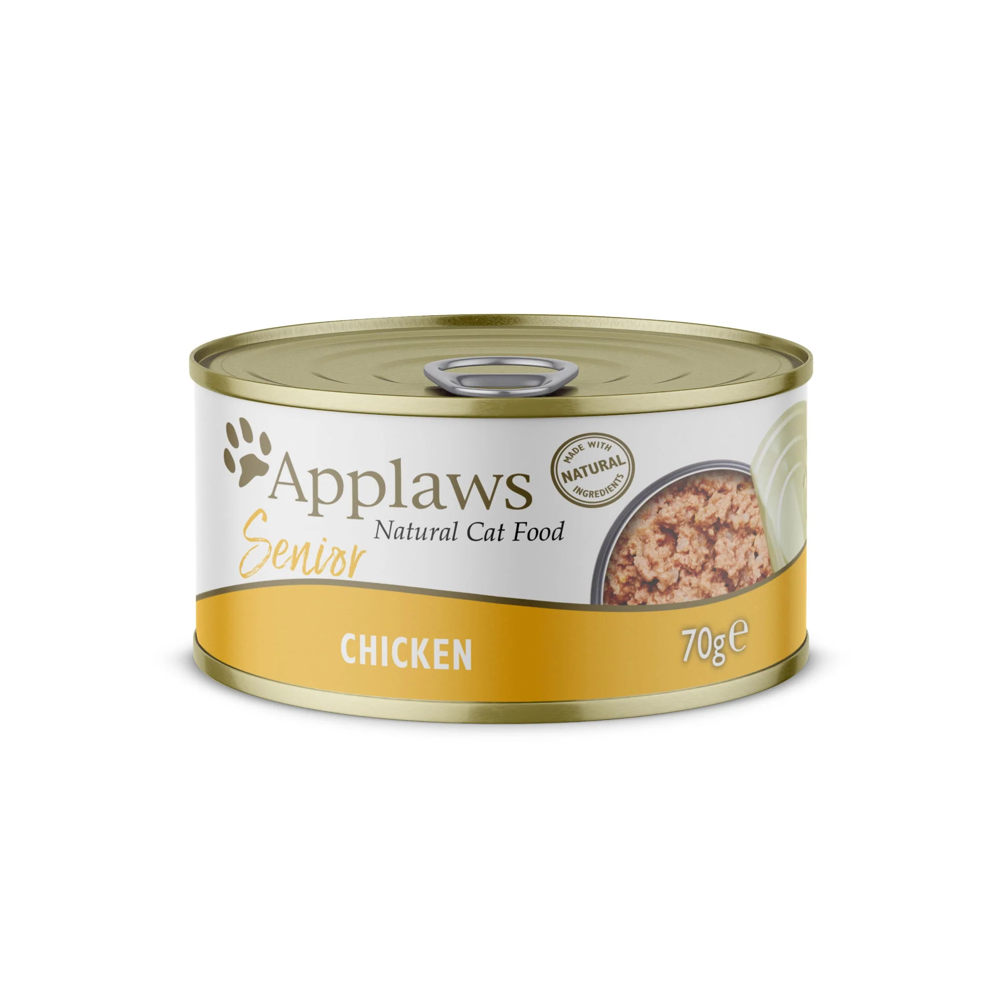 Applaws Cat Tin Senior Chicken 70gX24 - Image 2