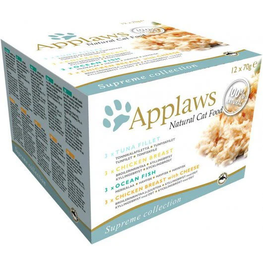 Applaws Cat Tin Supreme Selection Multi Pack 12x70g - Image 2