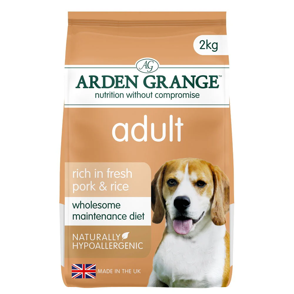 Arden Grange Adt Rich In Fresh Pork & Rice 2kg - Image 2