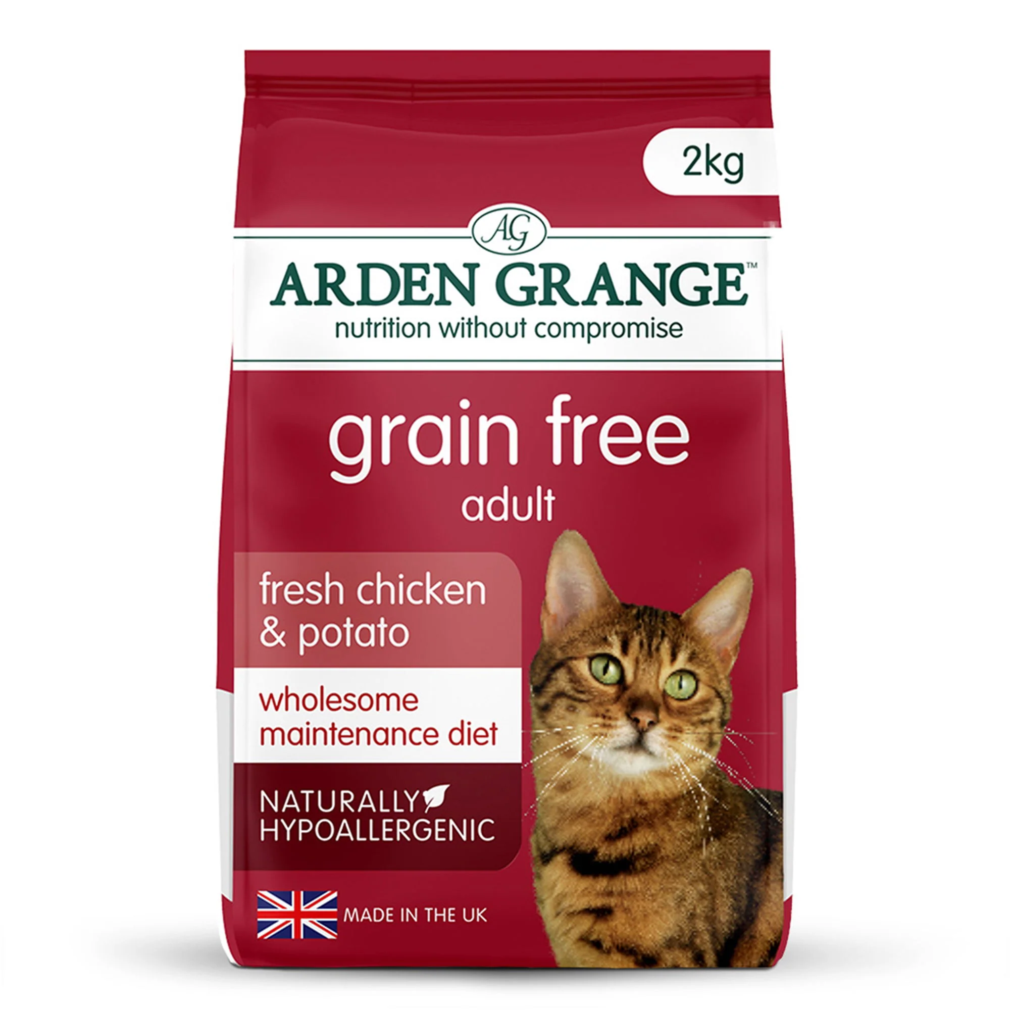 Arden Grange G/Free Adt Cat Fresh Chicken & Potato 2kg - Image 2