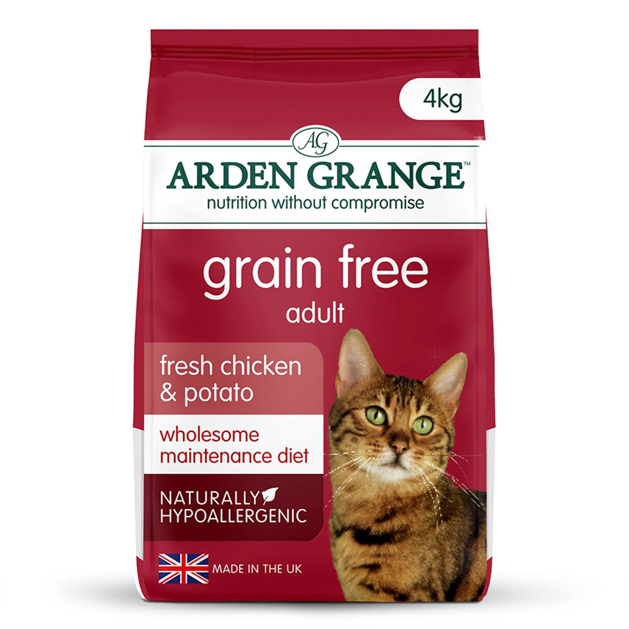 Arden Grange G/Free Adt Cat Fresh Chicken & Potato 4kg - Image 2