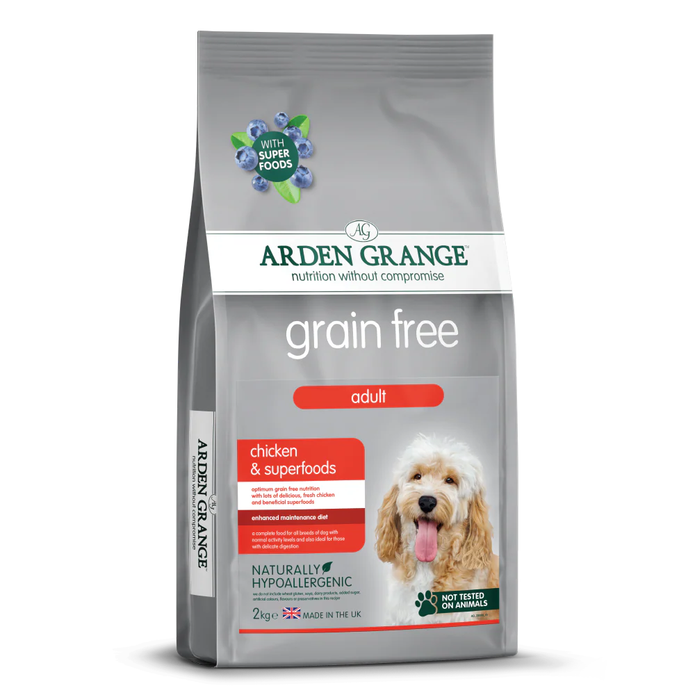 Arden Grange Grain Free Adult Chicken & Superfoods 2kg