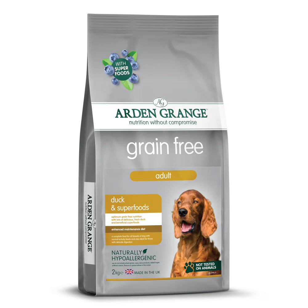 Arden Grange Grain Free Adult Duck & Superfoods 2kg