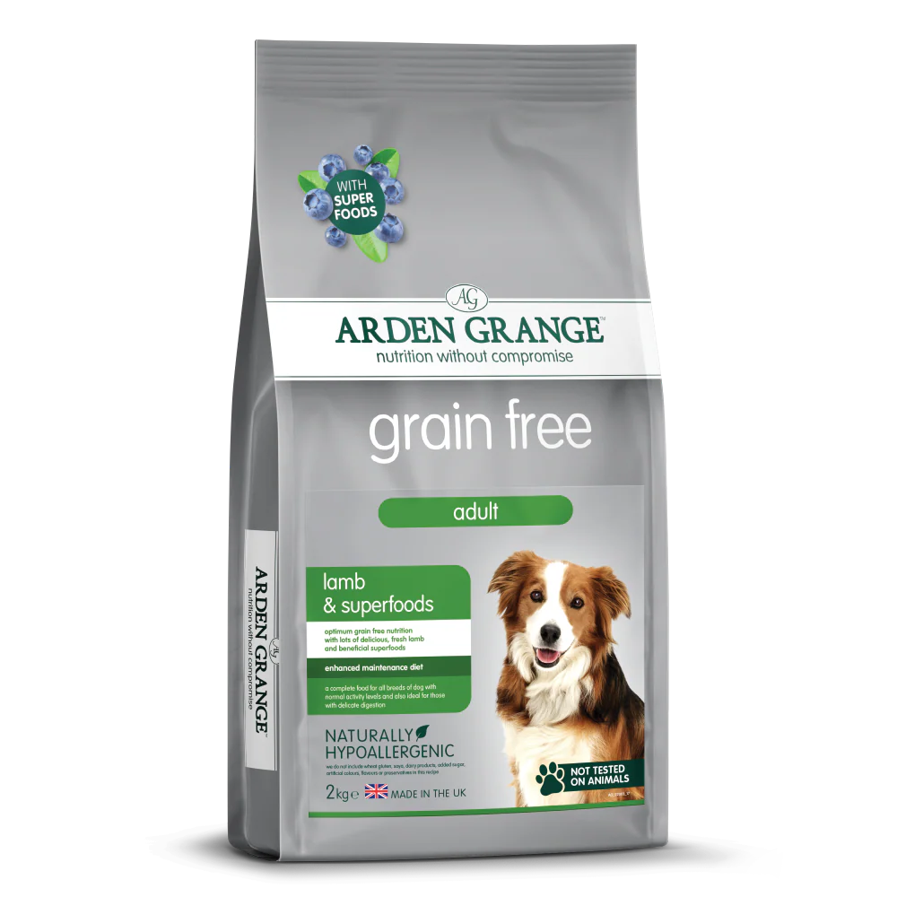 Arden Grange Grain Free Adult Lamb & Superfoods 2kg