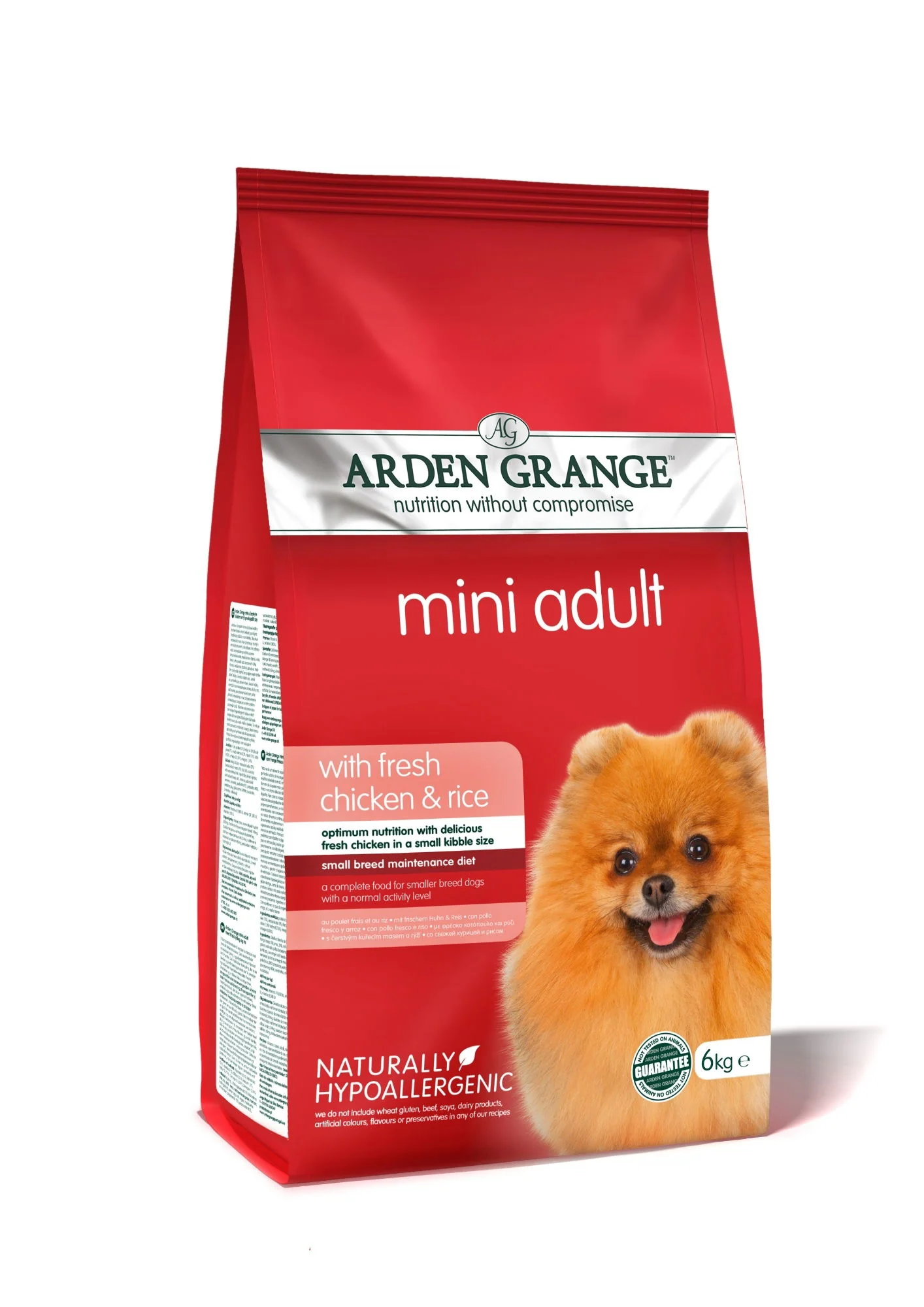 Arden Grange Mini Adt Chicken & Rice 6kg