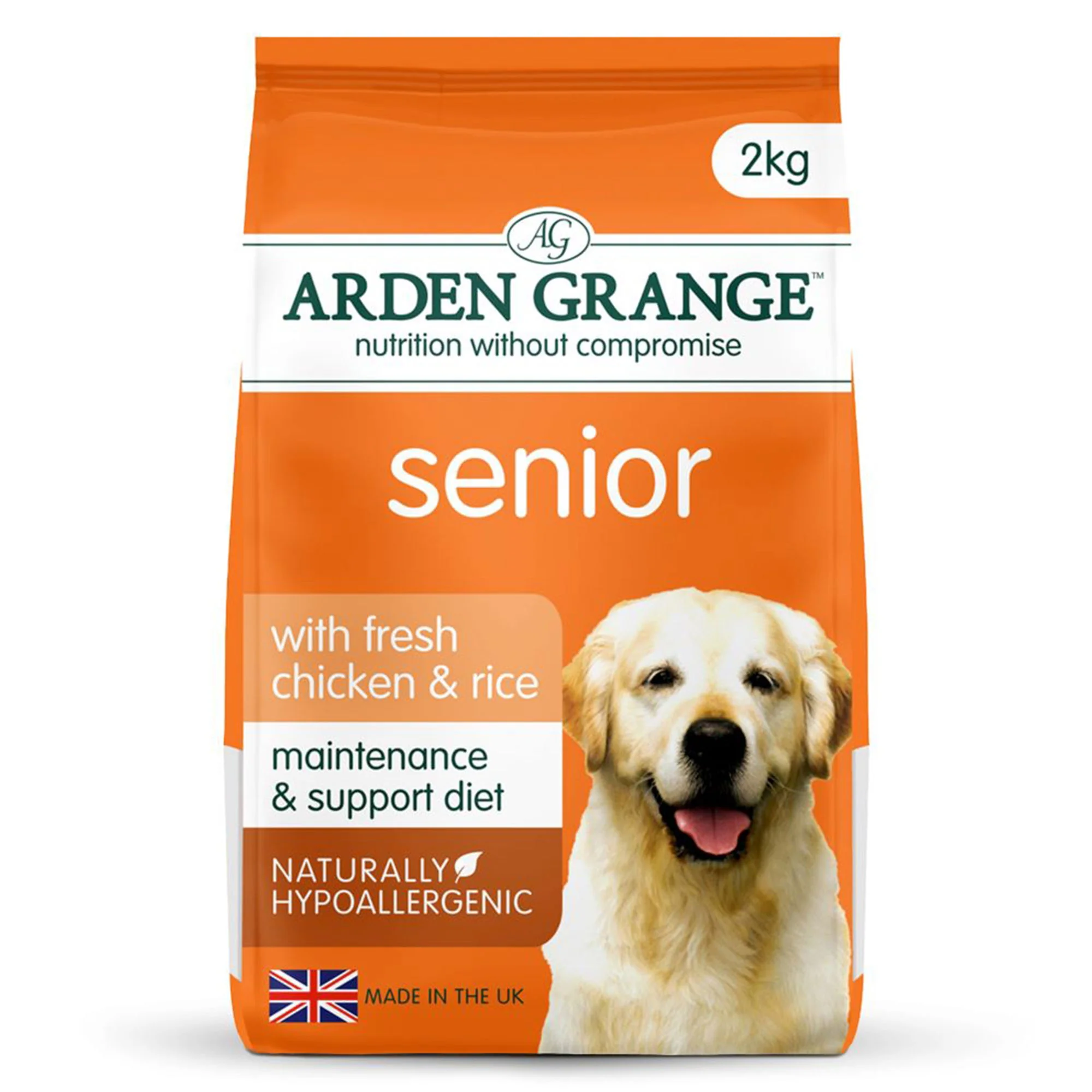 Arden Grange Snr With Fresh Chicken & Rice 2kg - Image 2