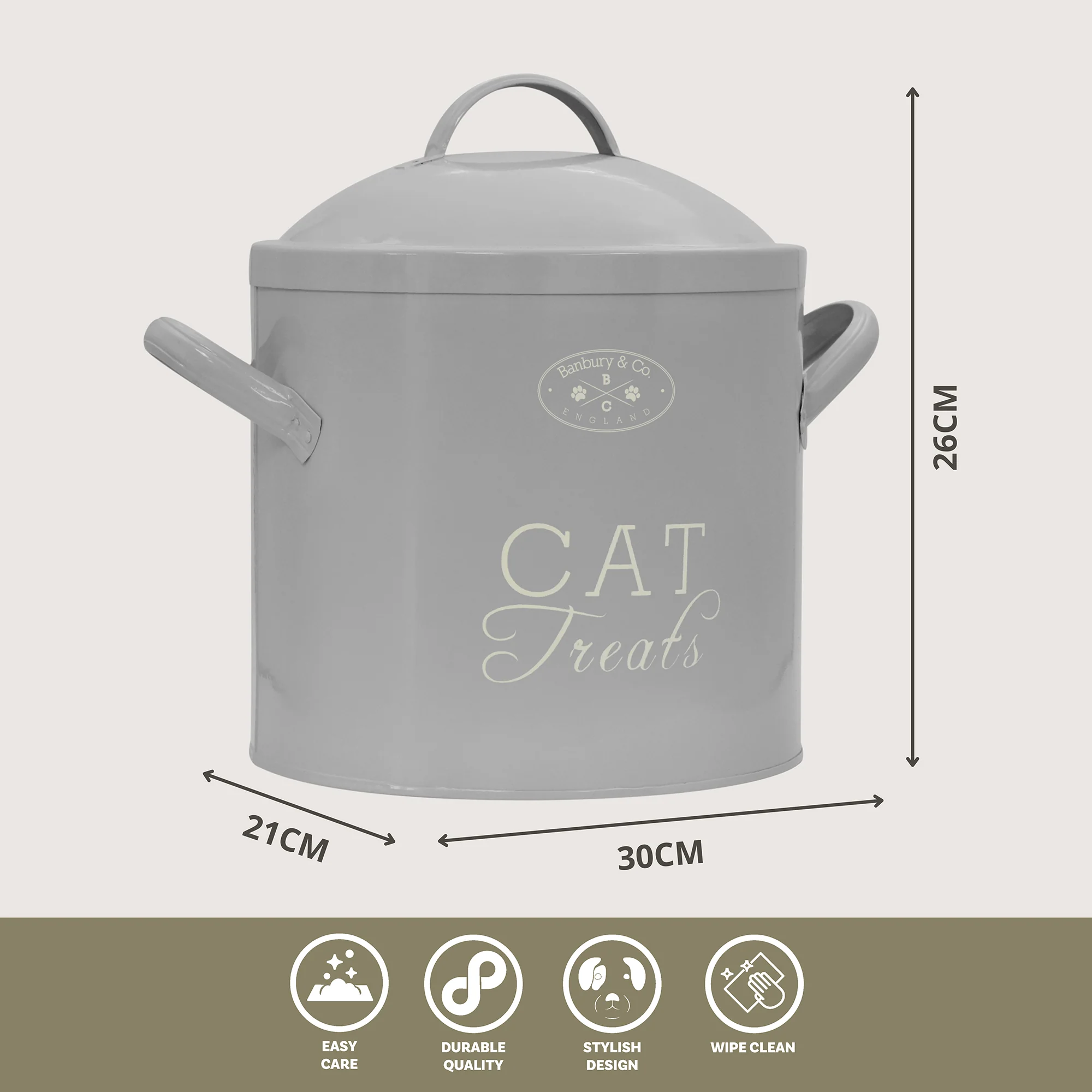 Banbury & Co Cat Storage Tin - Image 2