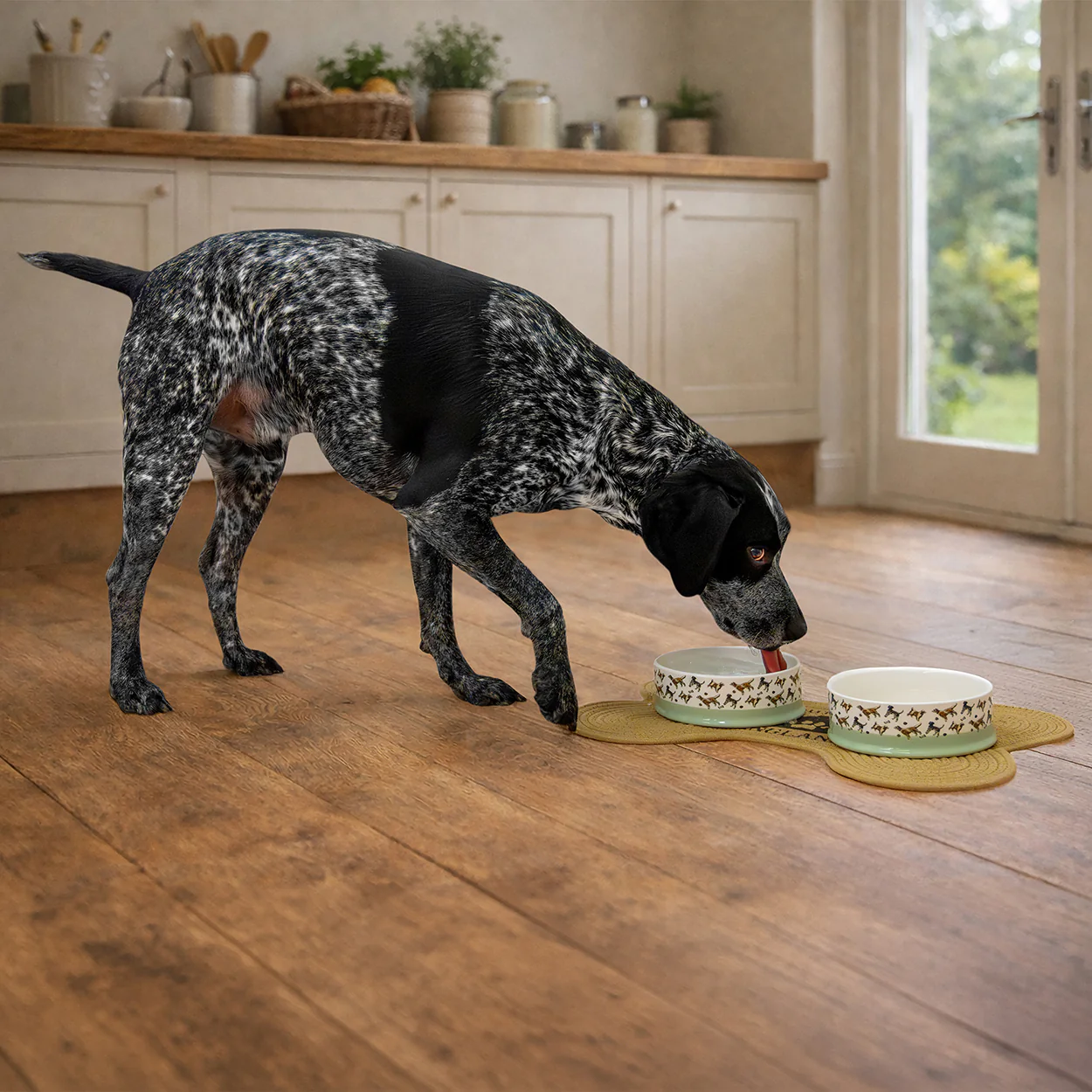 Banbury & Co Rural Retreats Jute Pet Feeding Mat - Image 3