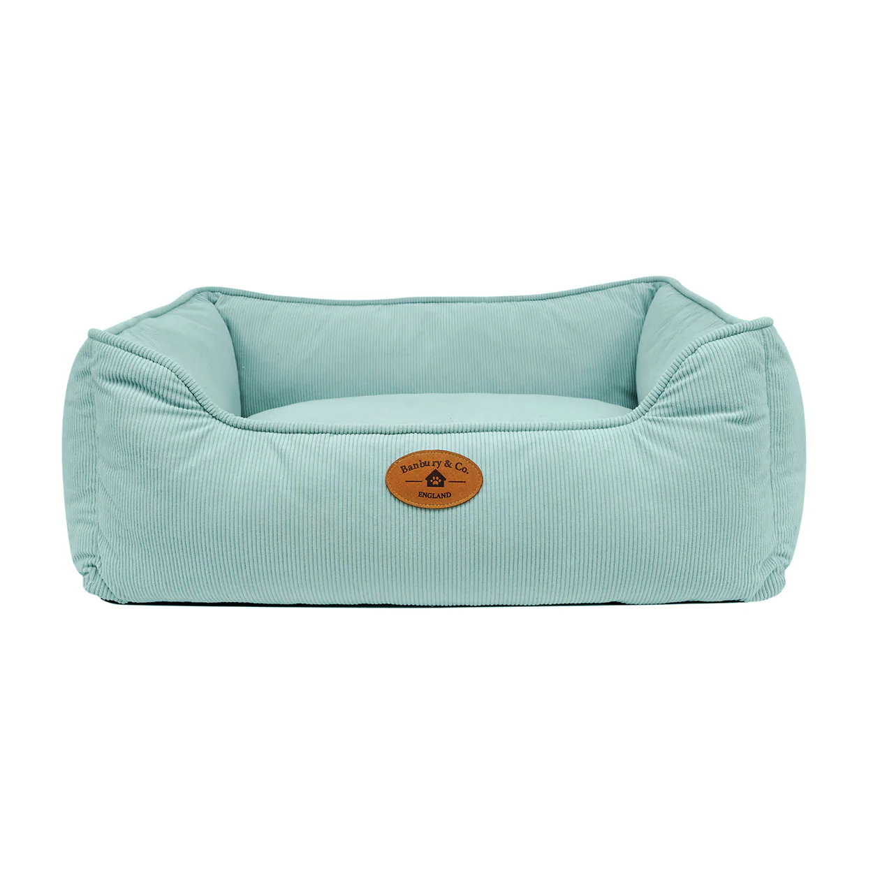 Banbury & Co Rural Retreats Seafoam Corduroy Box Bed Medium