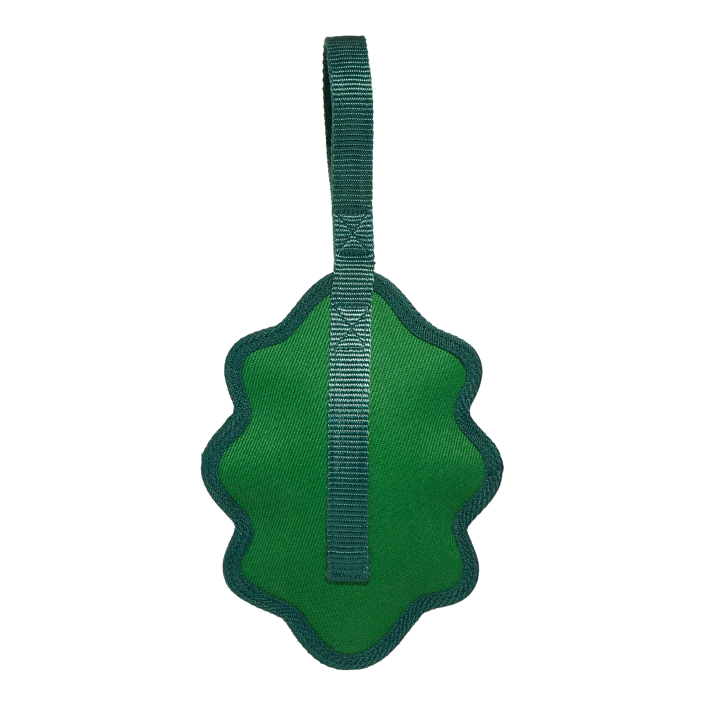 Bark A Green Chew Leaf Dog Toy
