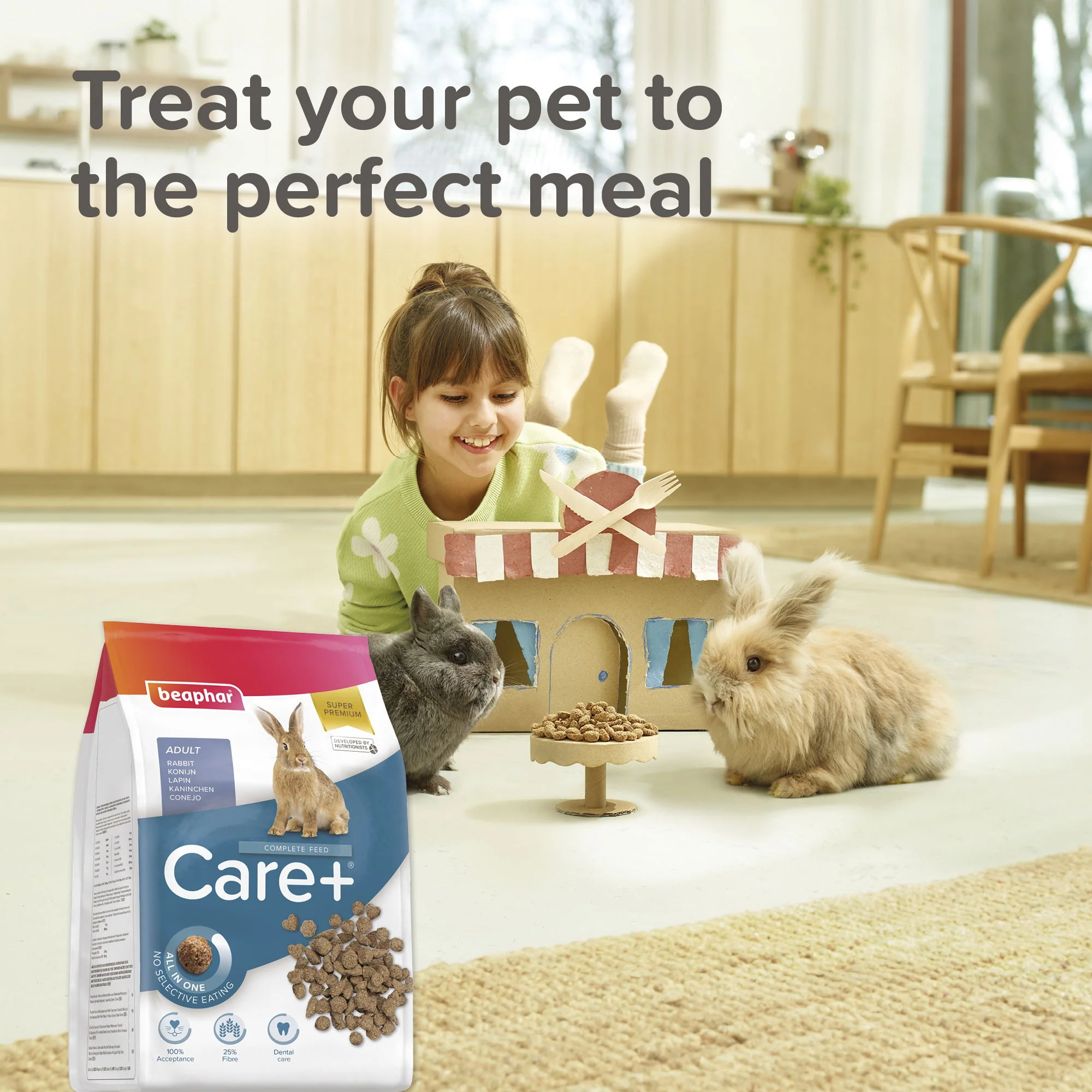 Beaphar Care+ Rabbit Food 1.5kg - Image 5