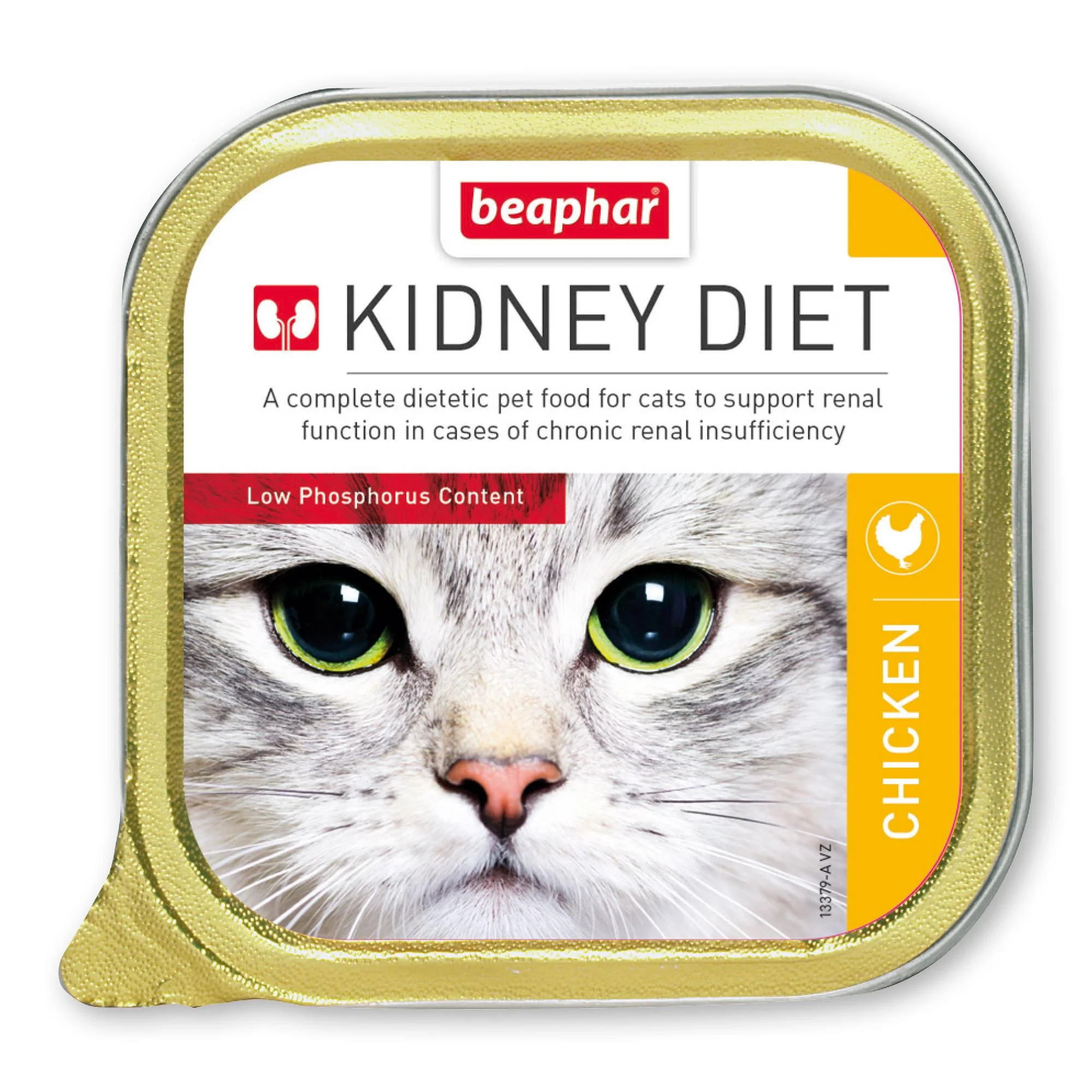 Beaphar Kidney Diet Food for Cats – Chicken – 100g