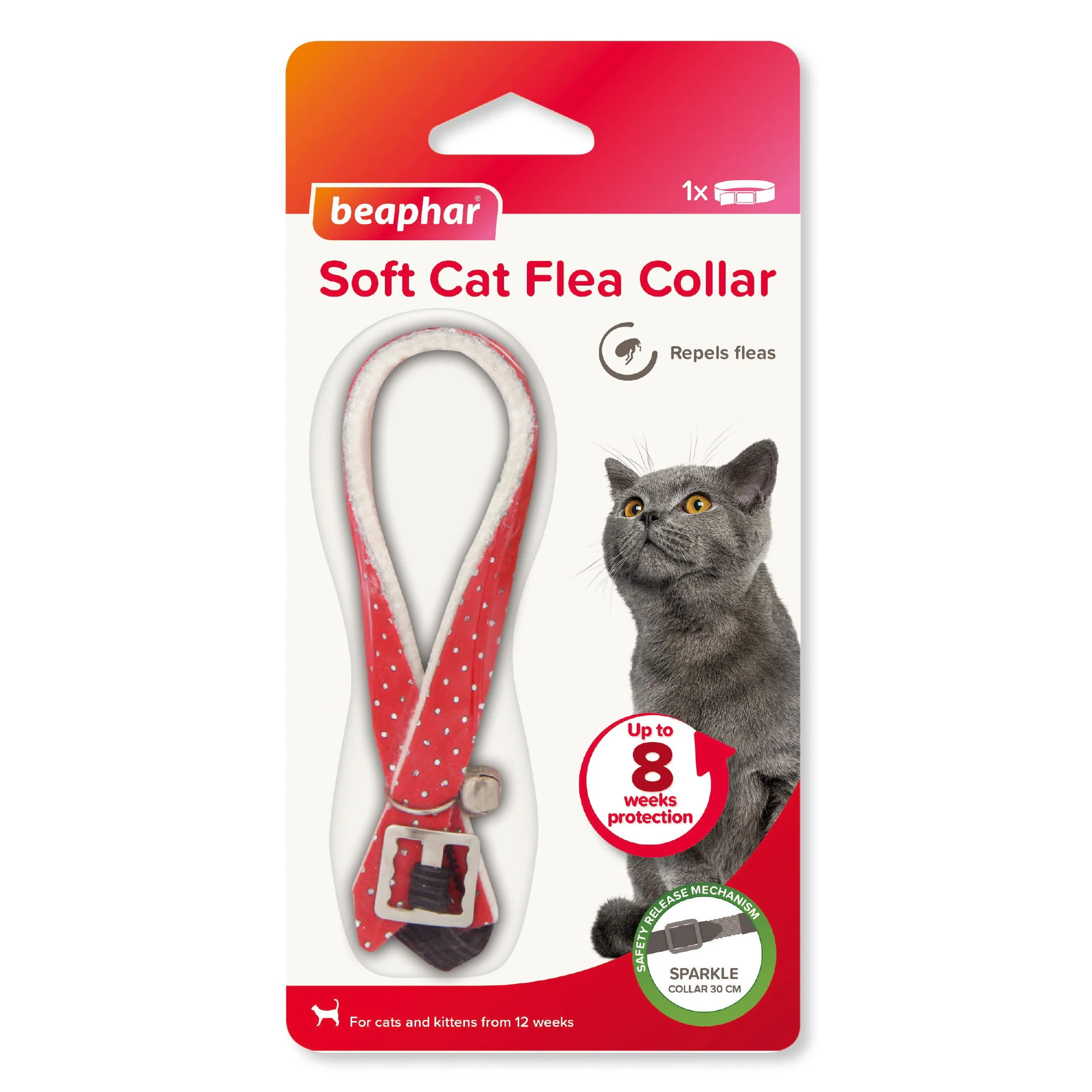 Beaphar Sparkle Soft Cat Flea Collar 30cm - Image 2