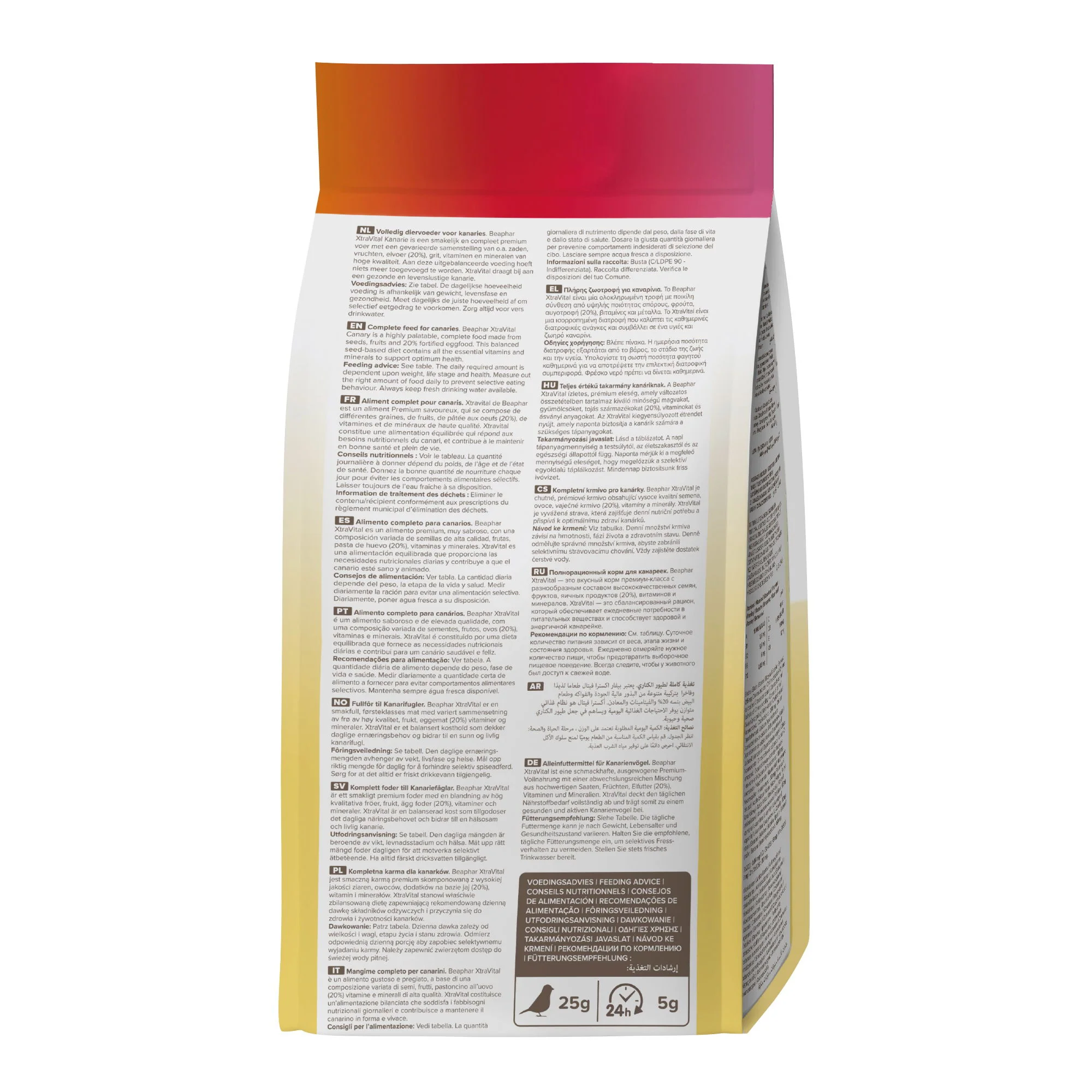Beaphar XtraVital Canary 500g - Image 2