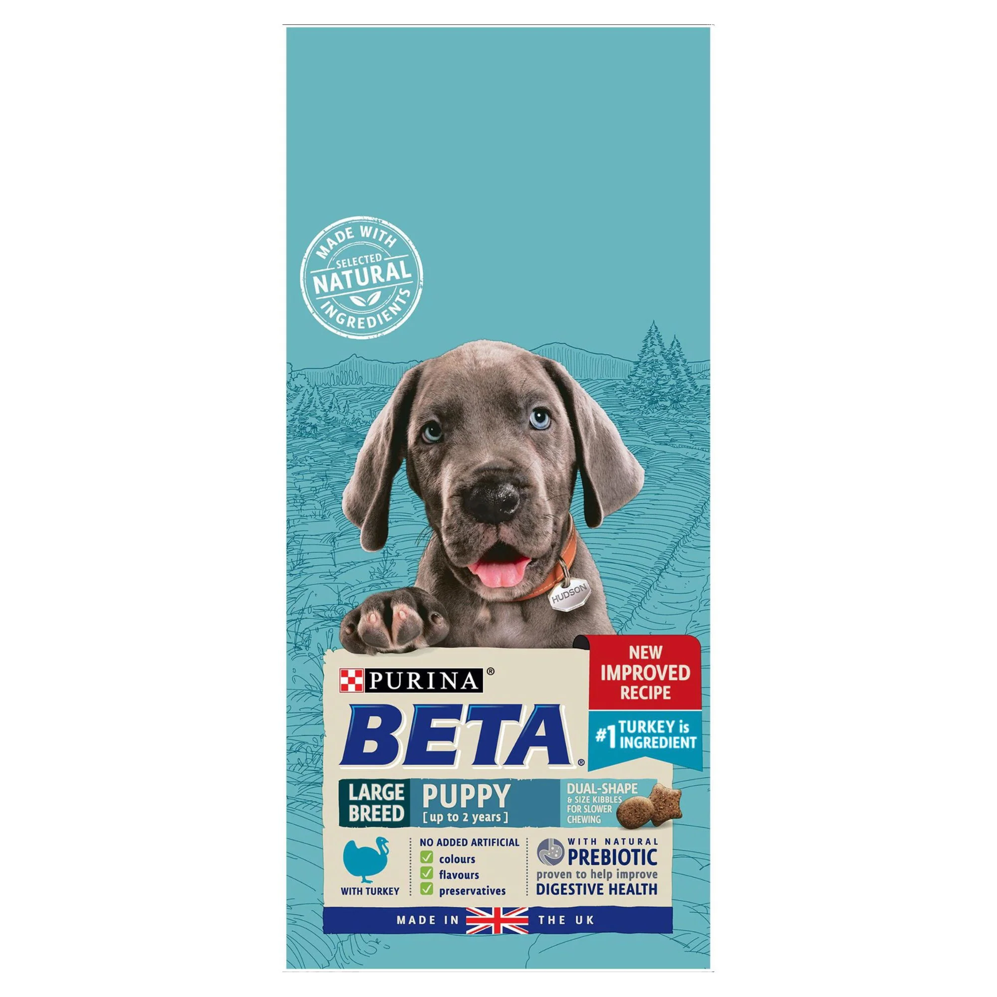 Beta Large Breed Puppy Dry Dog Food - Turkey 2kg - Image 3