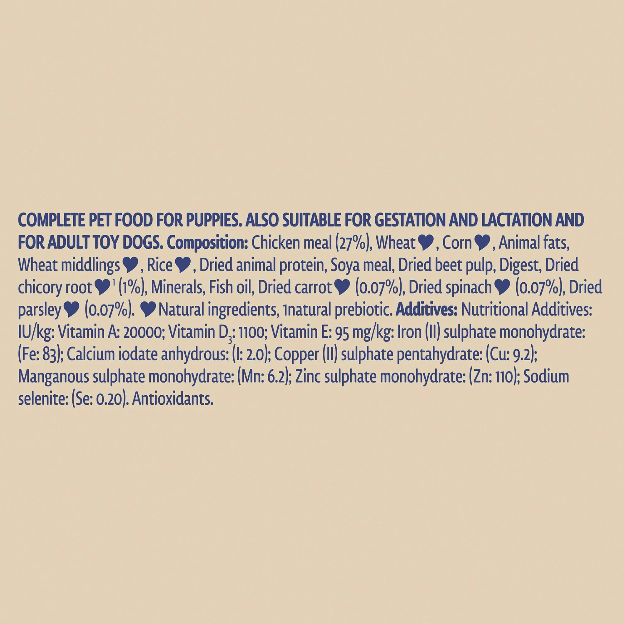 Beta Puppy Dry Dog Food With Chicken 2kg - Image 5