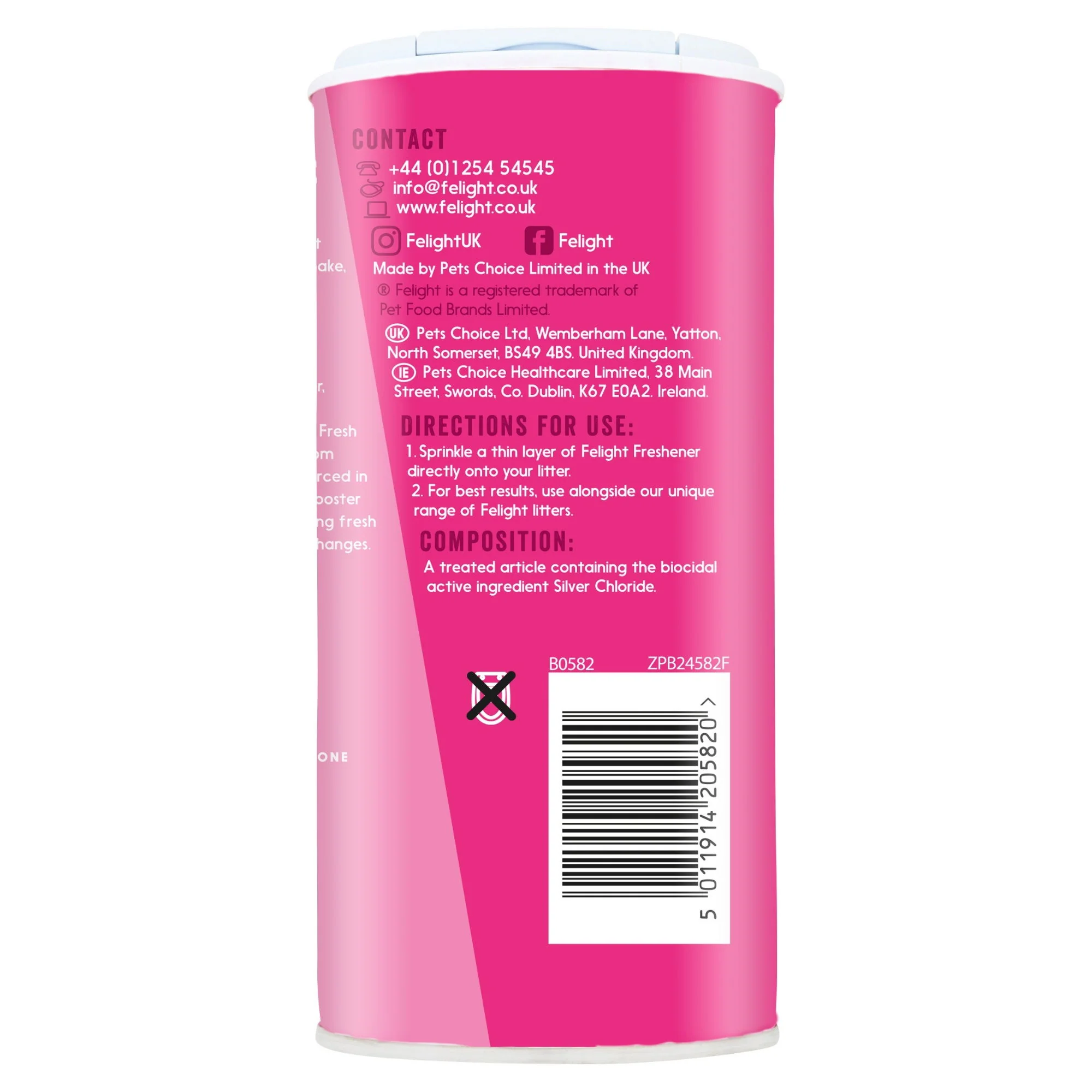 Bob Martin Felight Antibac Litter Freshener 300ml - Image 2