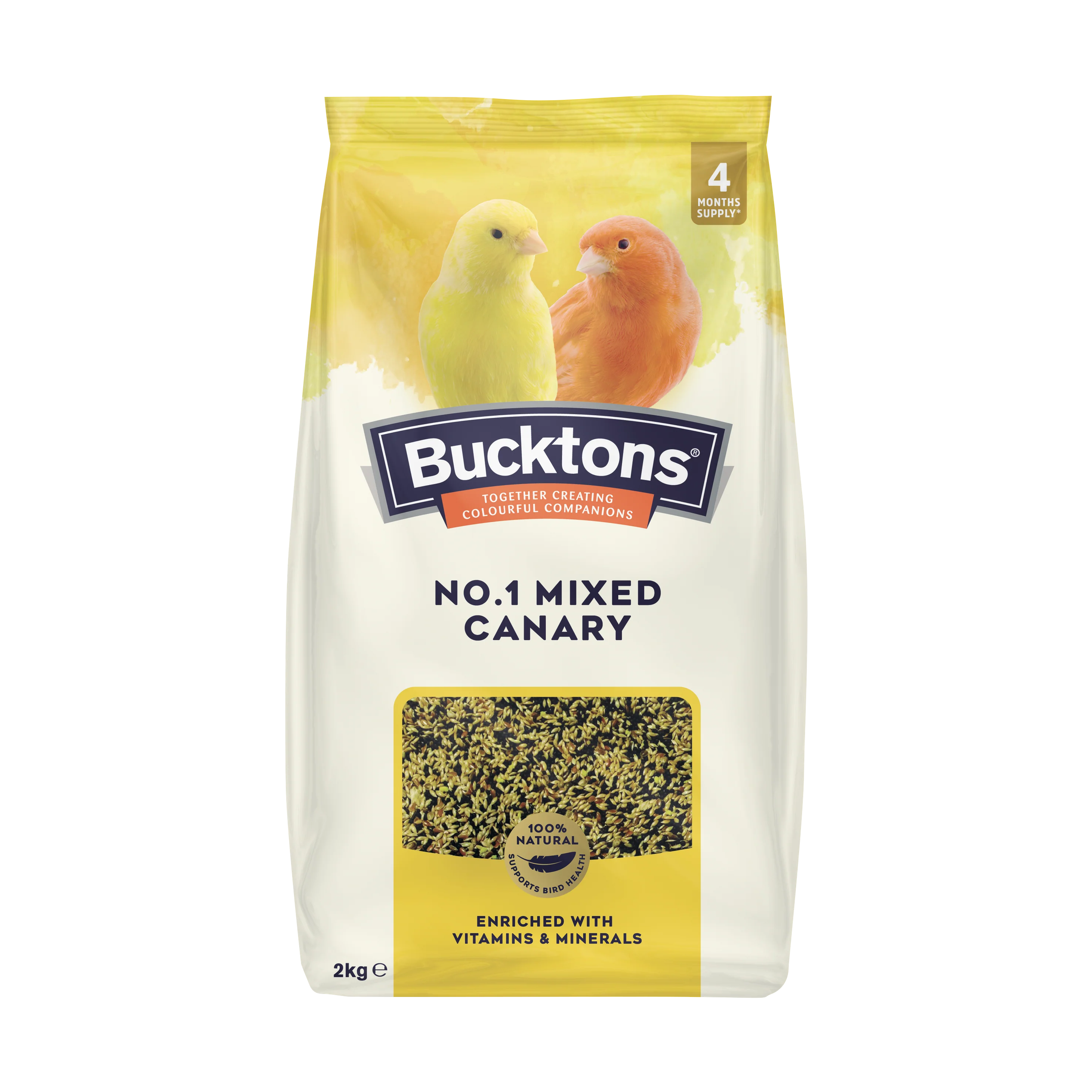 Bucktons No.1 Mixed Canary Food 2kg