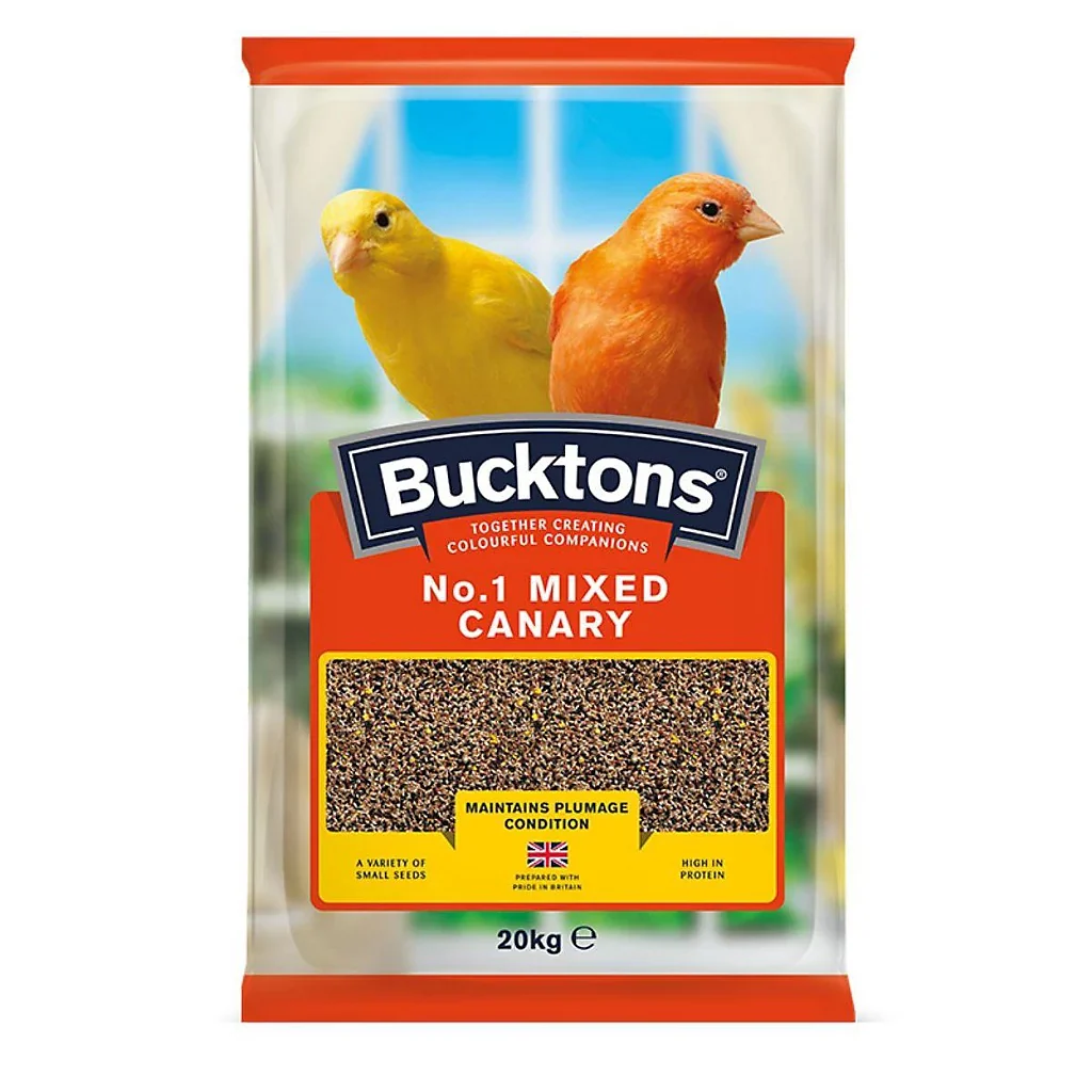 Bucktons No.1 Mixed Canary With Yellow Biscuit - 20kg