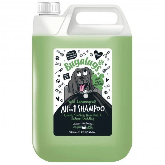 Bugalugs All In 5 Shed Control 5l Shampoo