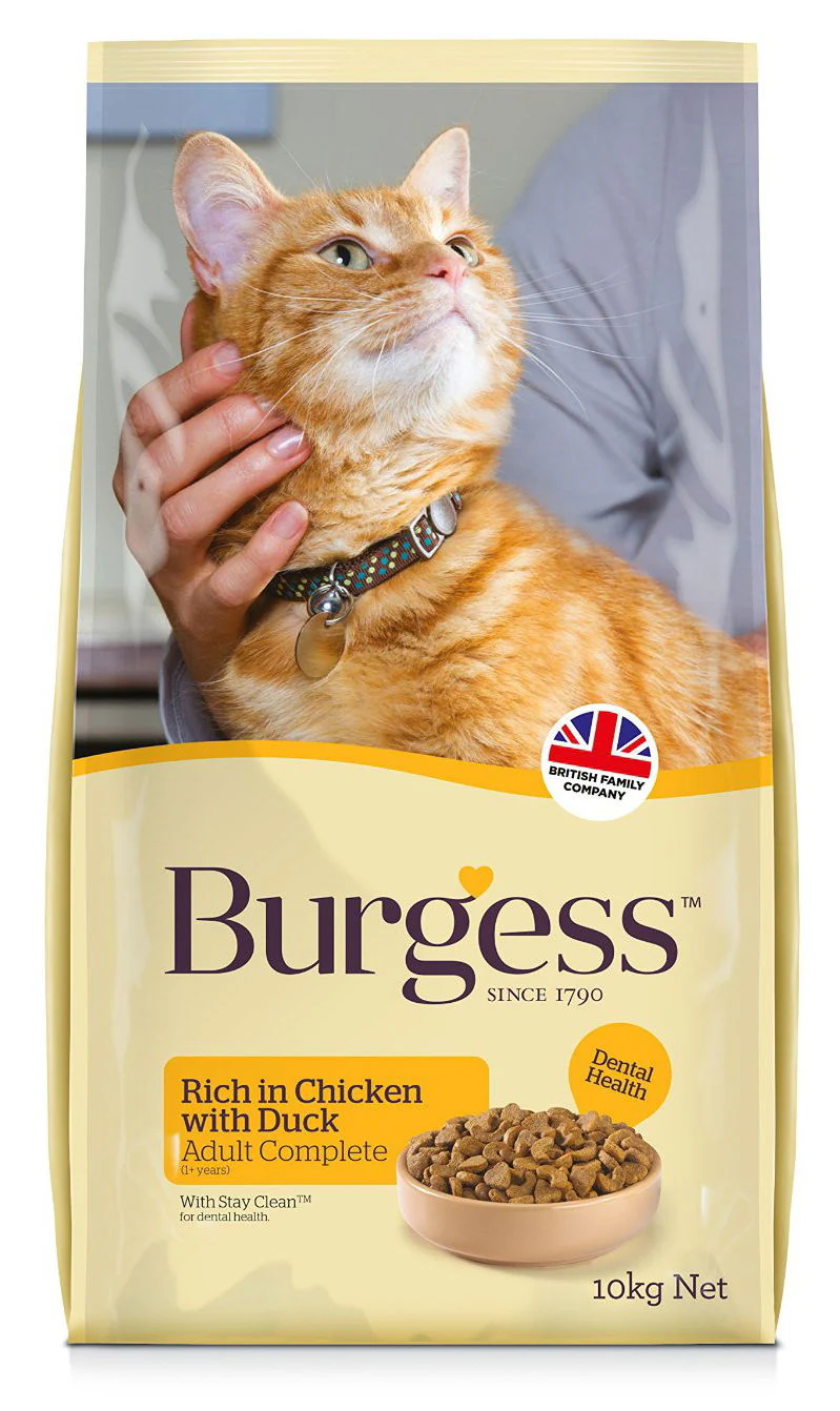Burgess Adult Cat Chicken & Duck 10kg - Image 2