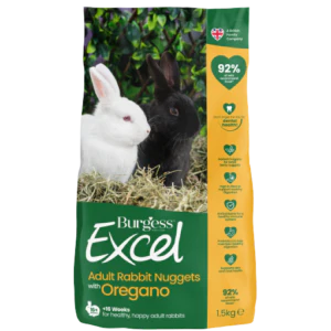 Burgess Excel Adult Rabbit Oregano 1.5kg X4