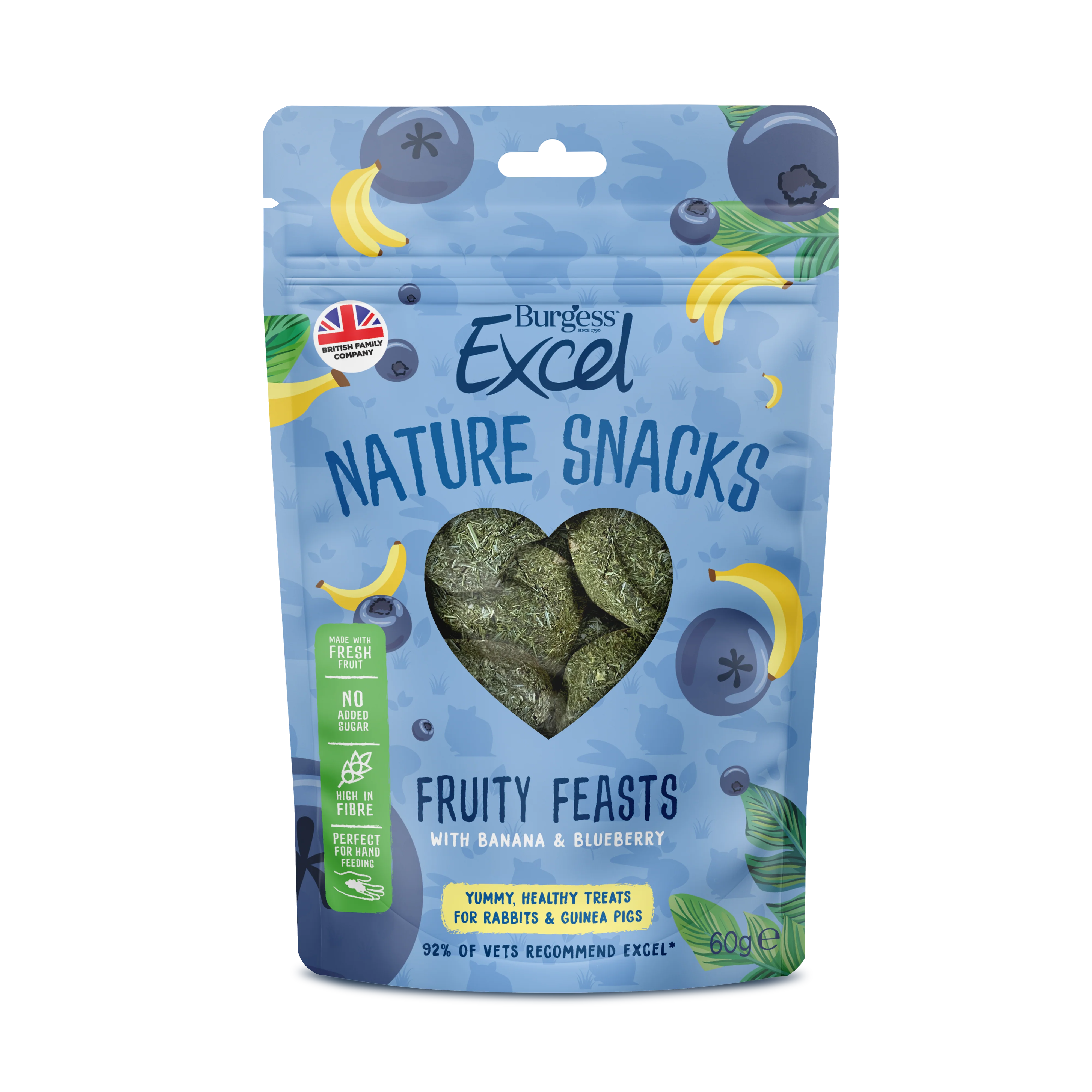 Burgess Excel Fruity Feasts 60g