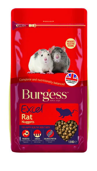 Burgess Excel Rat Nuggets 1.5kg - Image 2