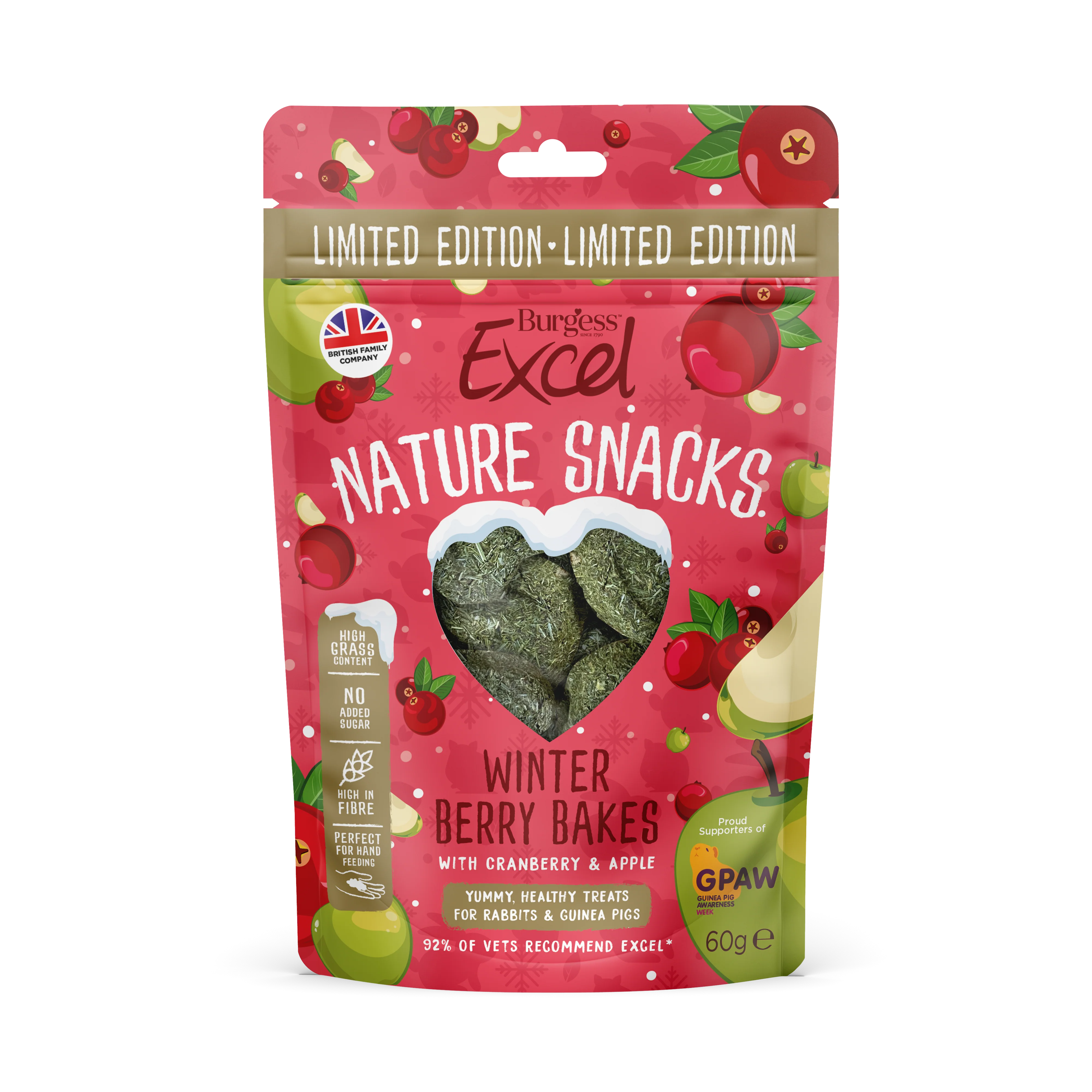 Burgess Excel Winter Berry Bakes 60g