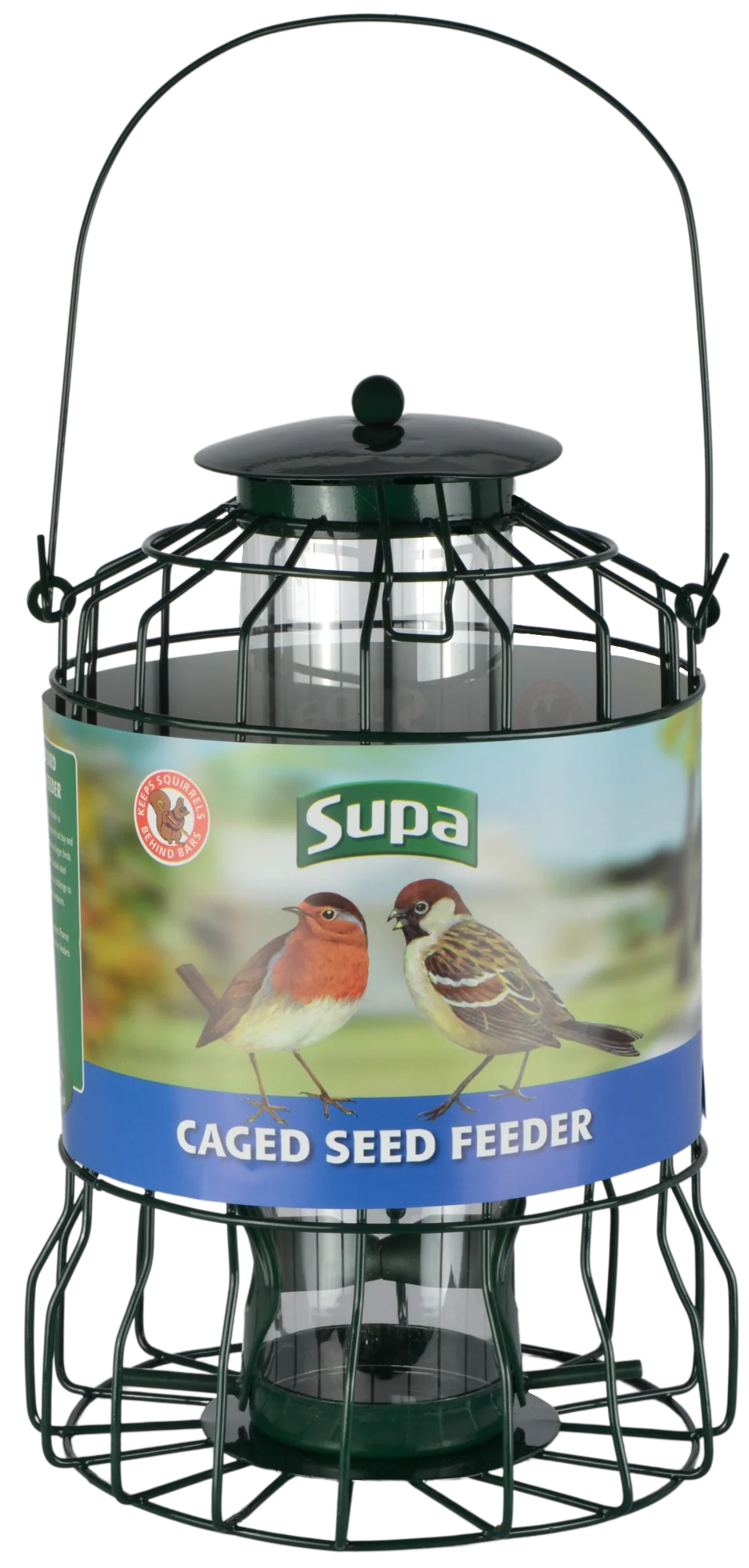 Caged Seed Feeder