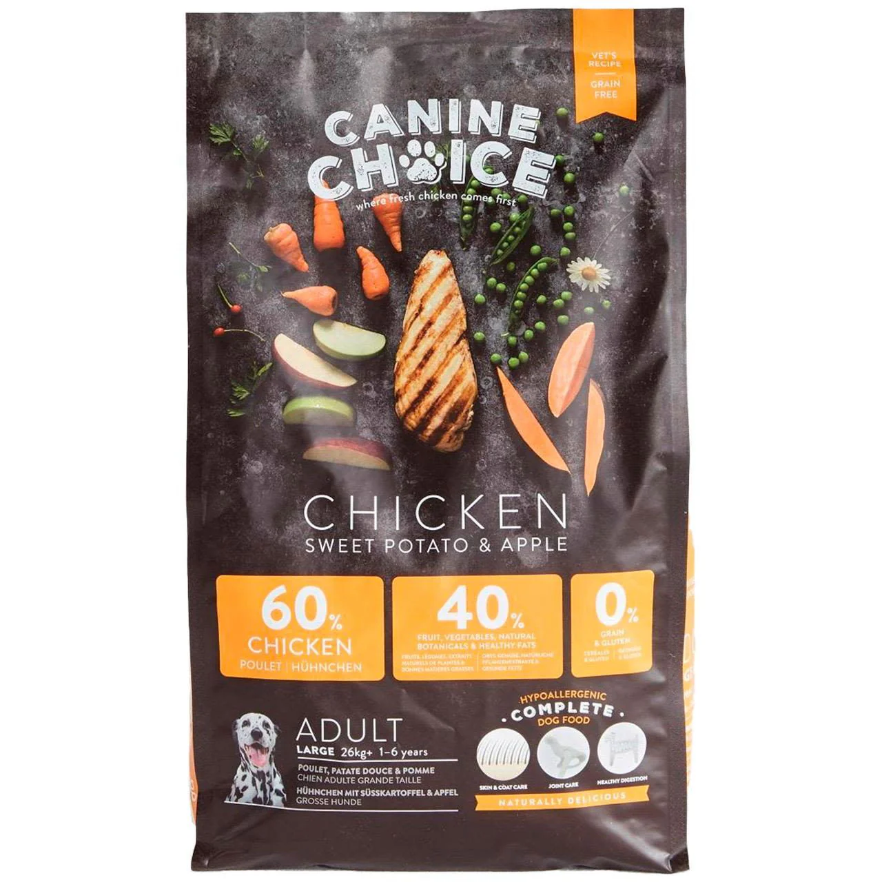 Canine Choice Super Premium Gf Lrg Adult Dry Chicken 12kg - Image 2