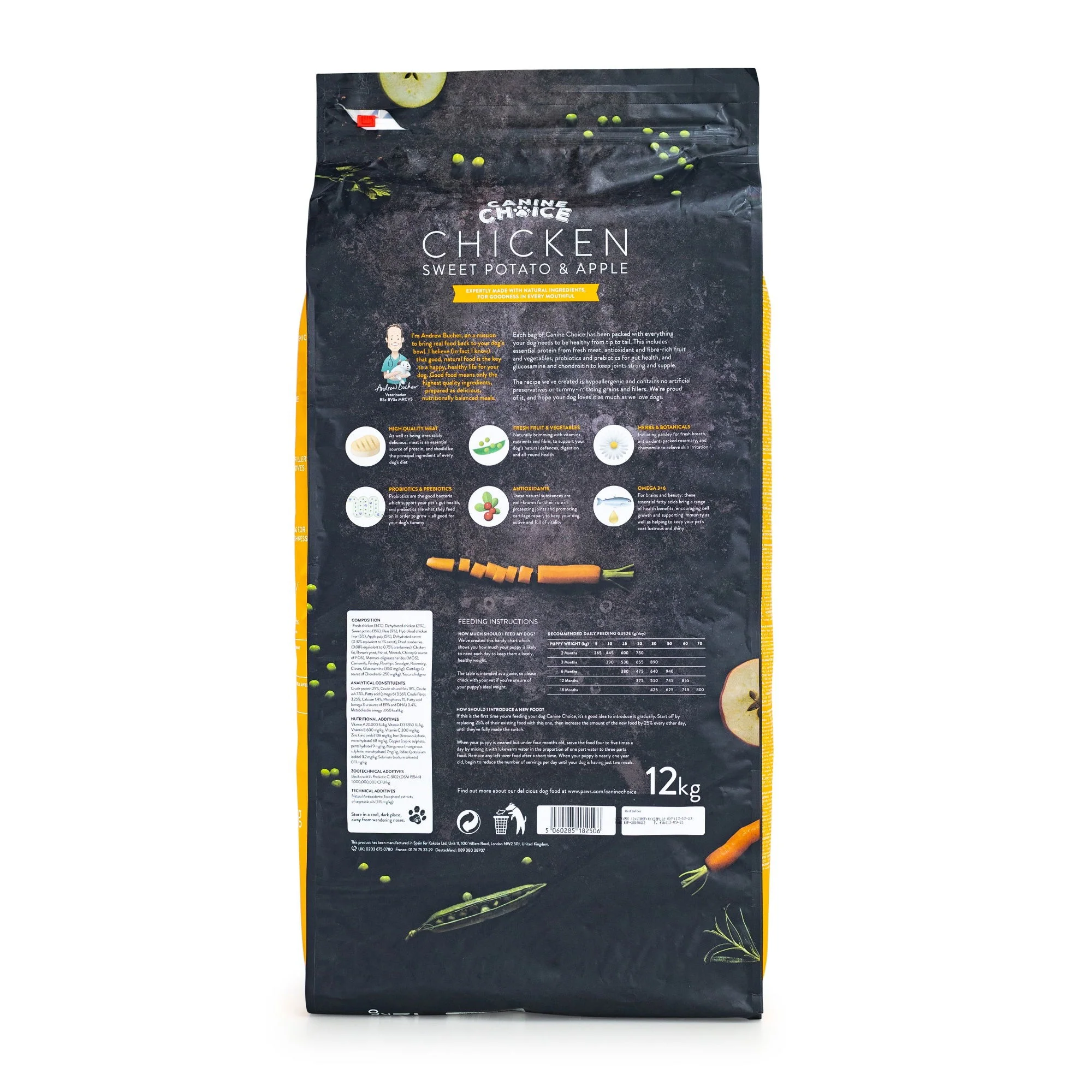 Canine Choice Super Premium Gf Lrg Puppy Dry Chicken 12kg - Image 2