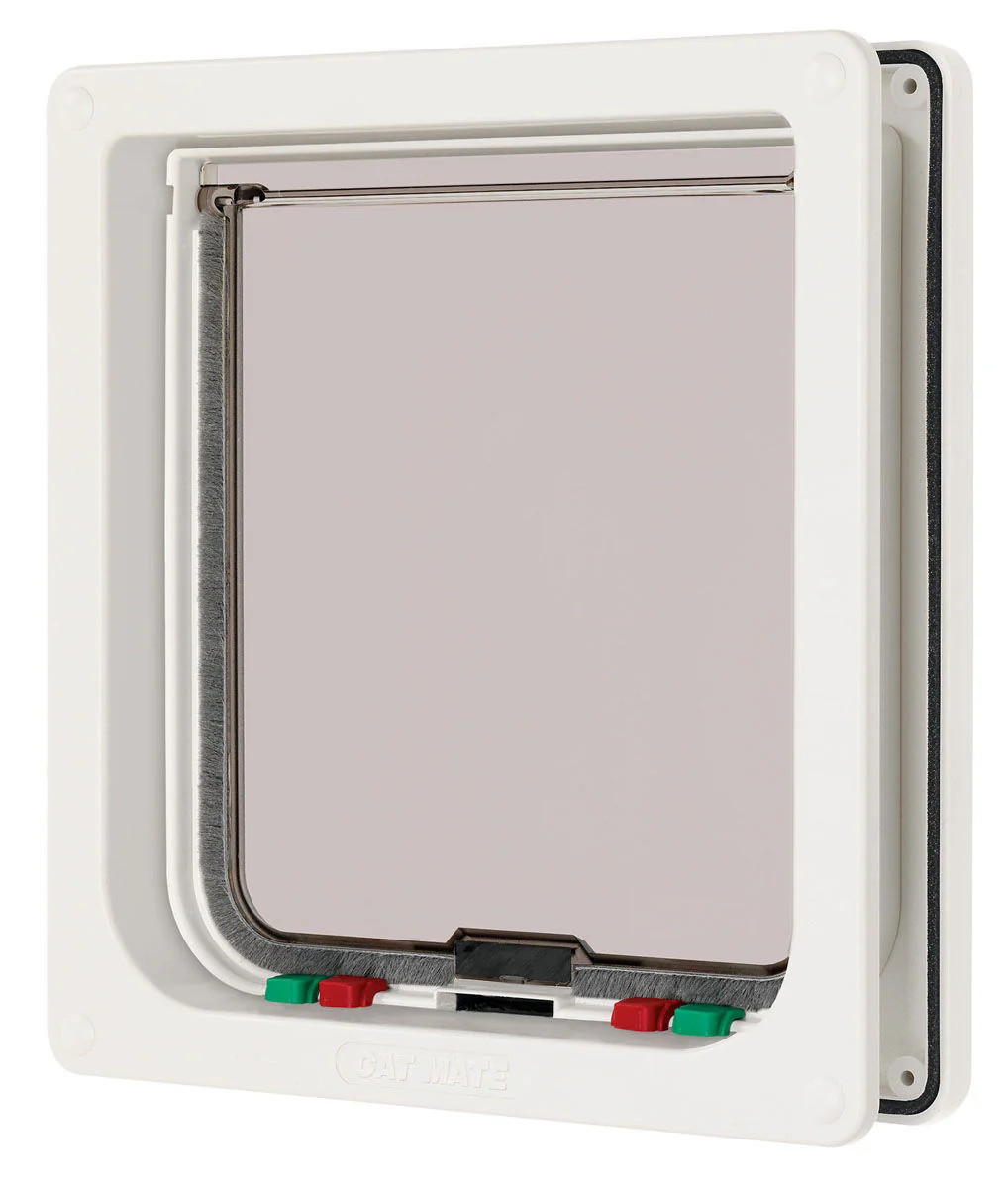 Cat Flap White Large 21x22.7cm