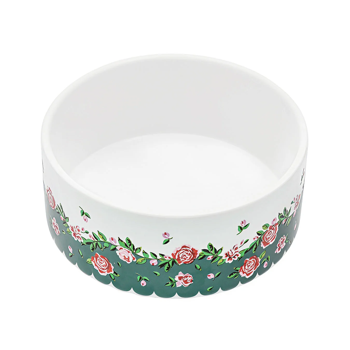 Cath Kidston Dolly Rose Ceramic Pet Bowl Medium/Large - Image 2