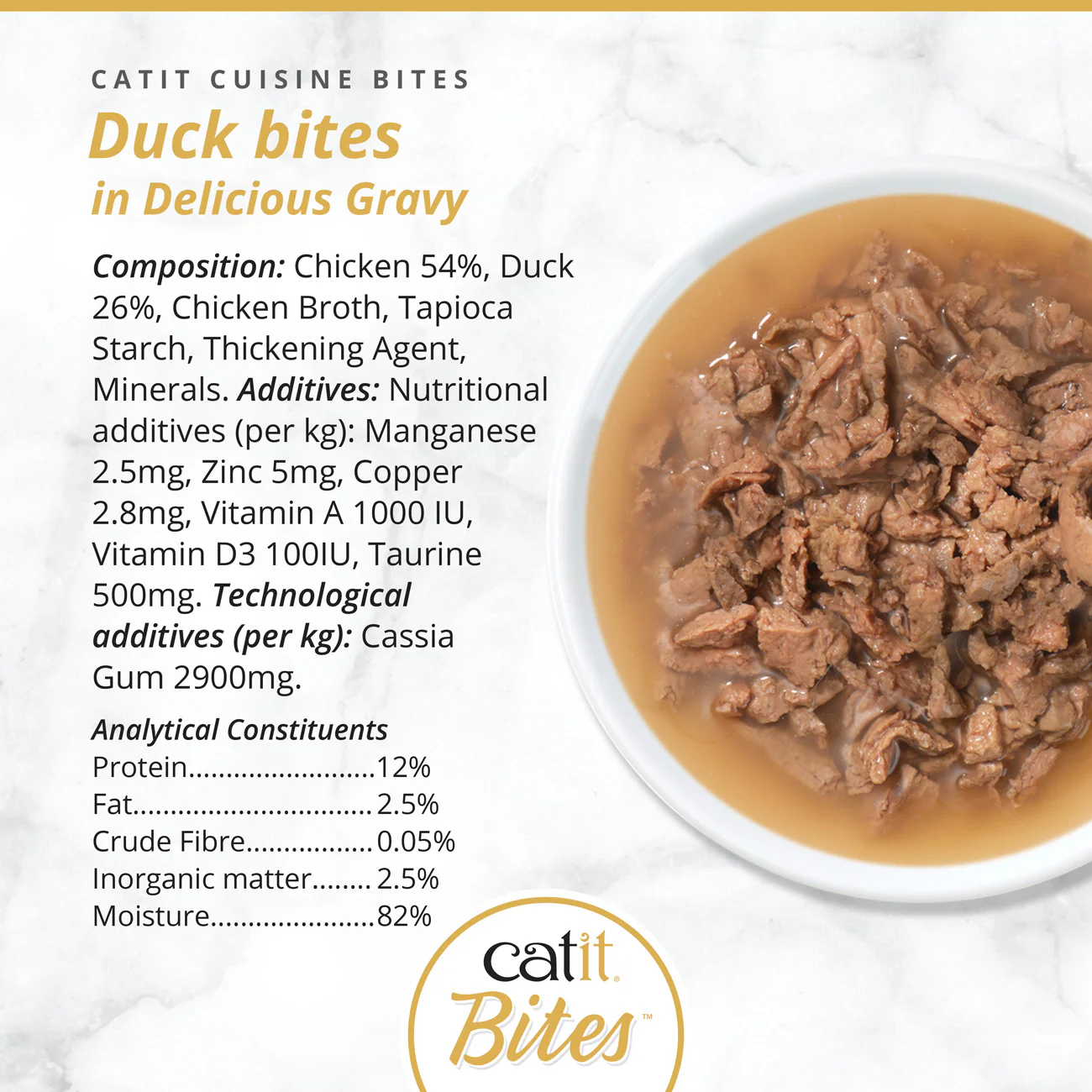 Catit Bites Duck 75g - Image 2