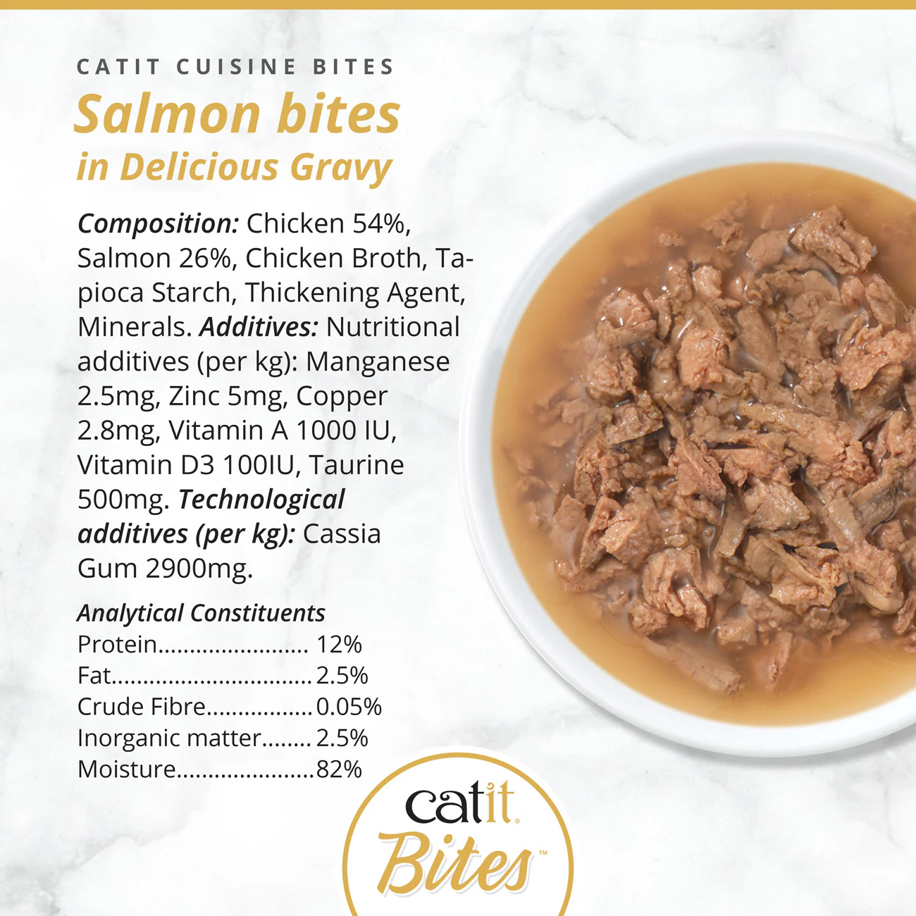 Catit Bites Salmon 75g - Image 2