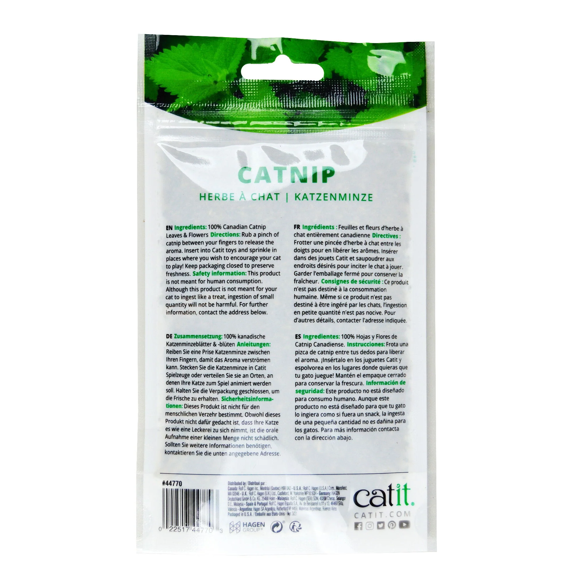 Catit Catnip 14g (1/2oz) Bag - Image 2