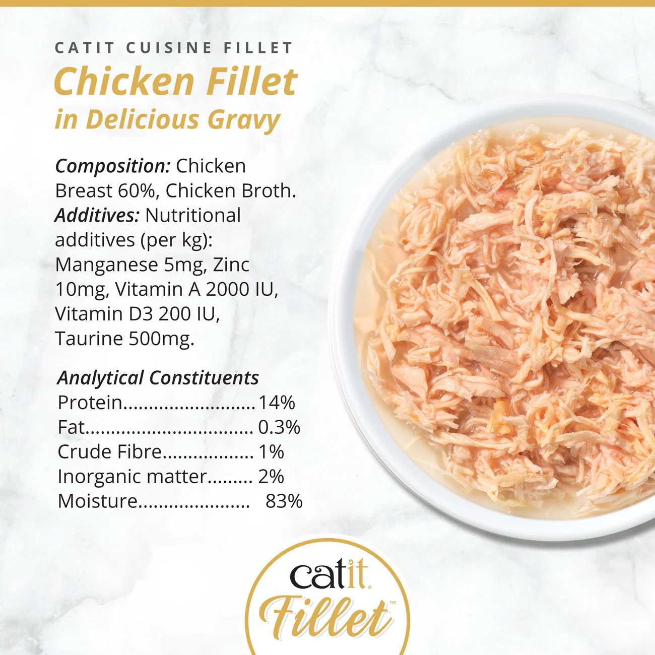 Catit Chicken Fillet 75g - Image 2