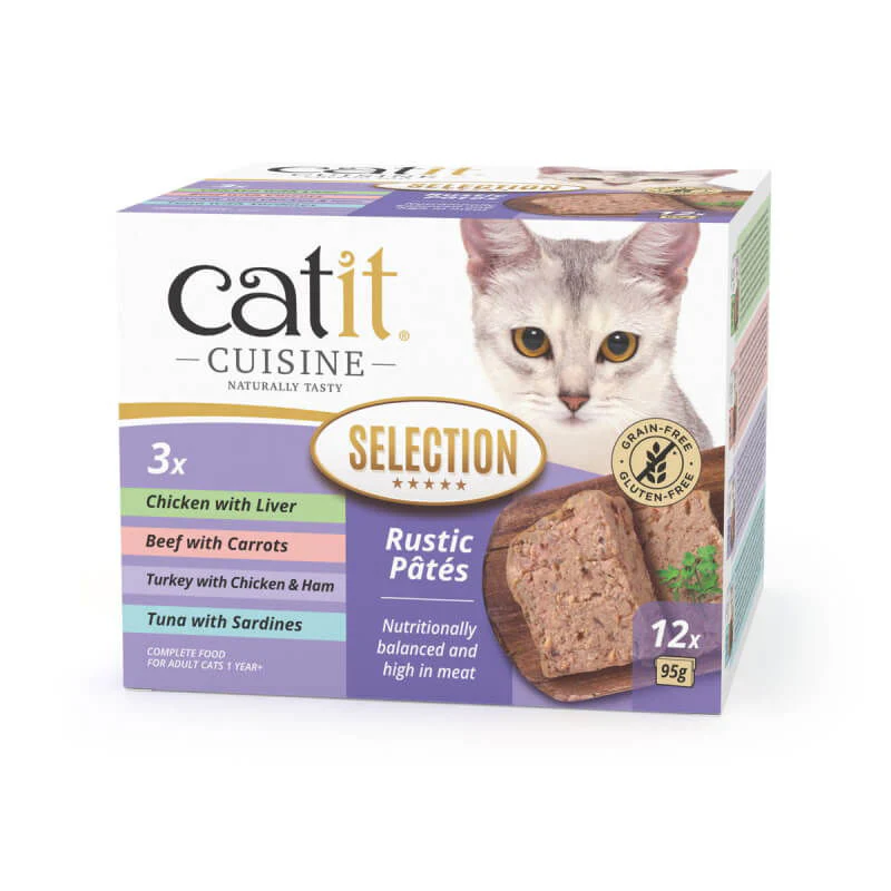 Catit Cuisine Pate Variety 12 Pack